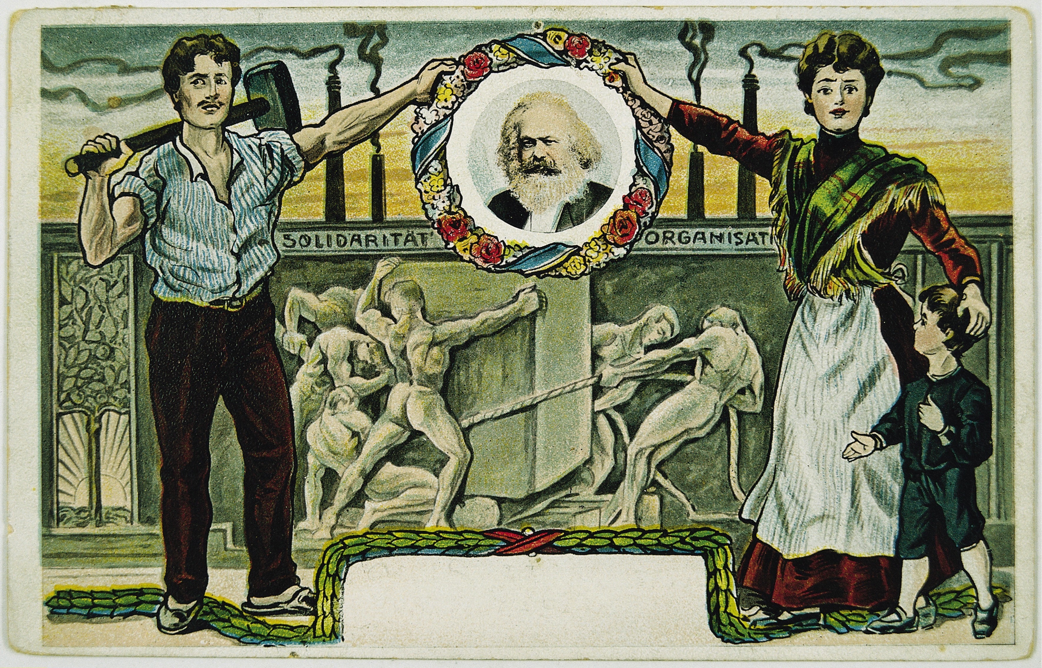 Karl Marx als Ikone der Arbeiterbewegung