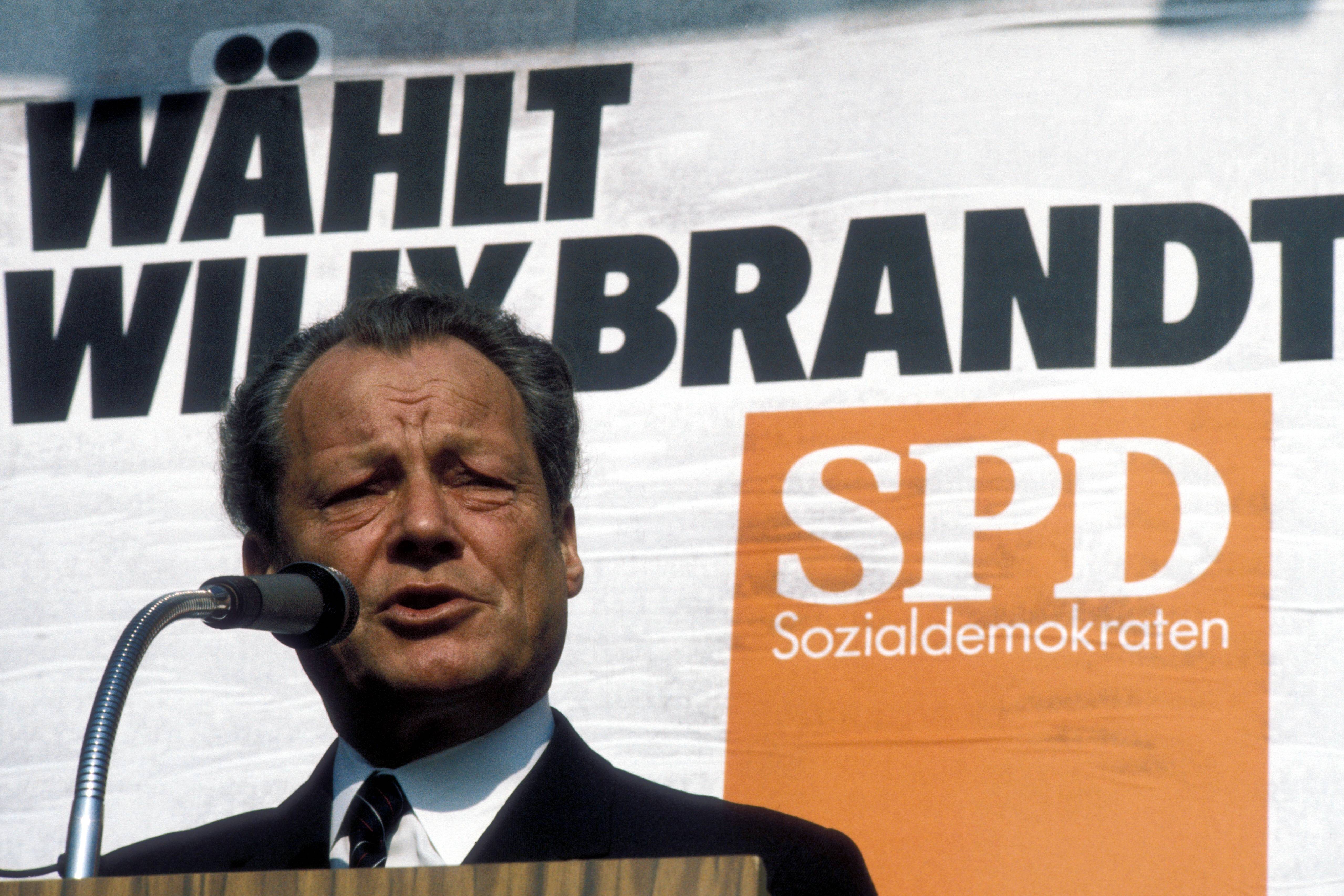 Der Höhepunkt von Brandts Popularität: Die Bundestagswahl 1972 wurde zur Willy-Wahl.