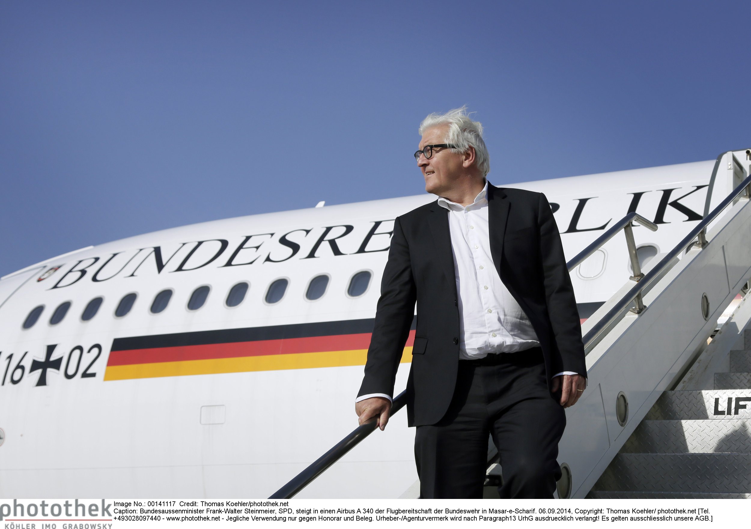 Außenminister Frank-Walter Steinmeier: Europa muss seine Friedensordnung erhalten.