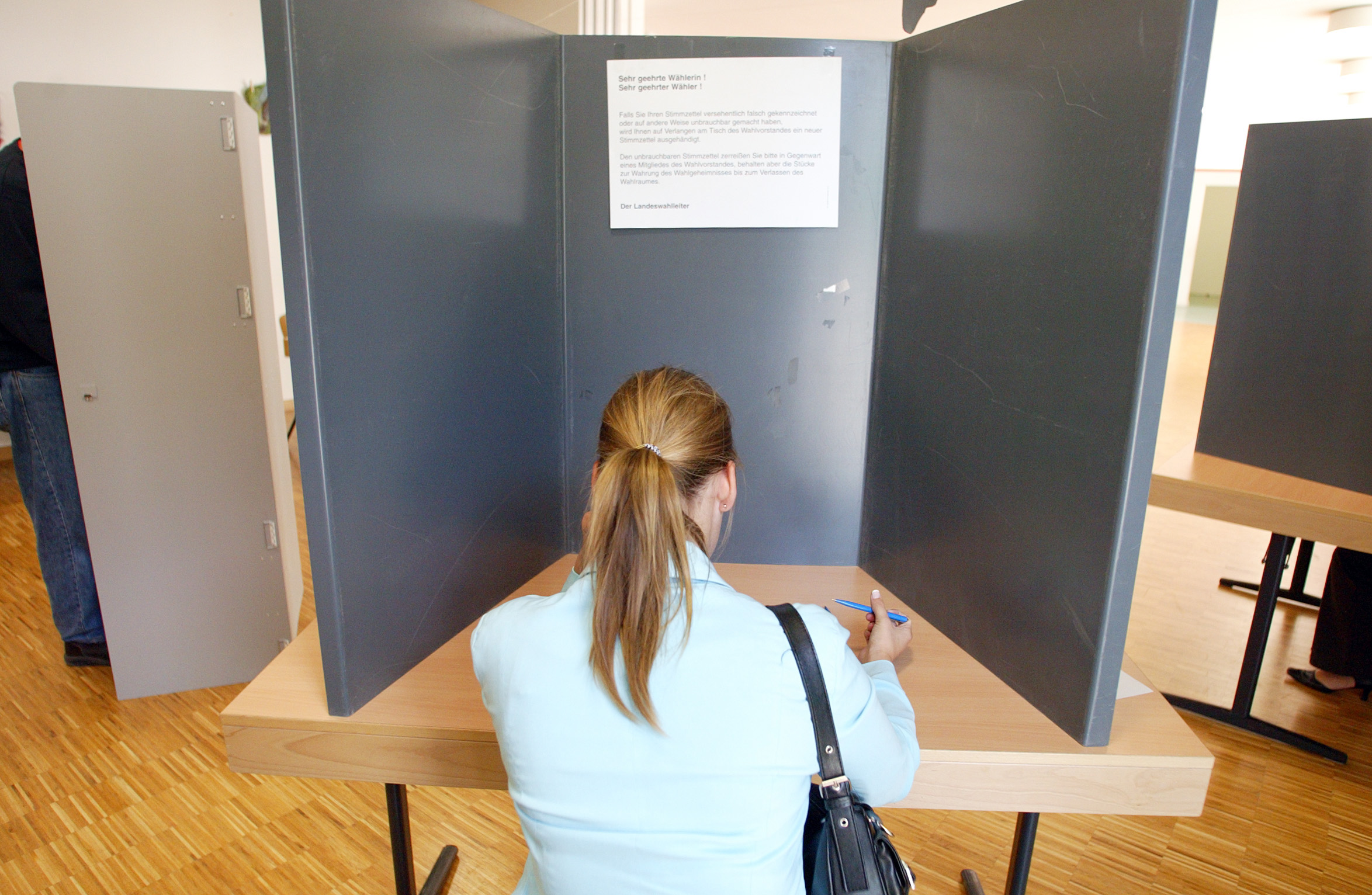 Wahlkabine