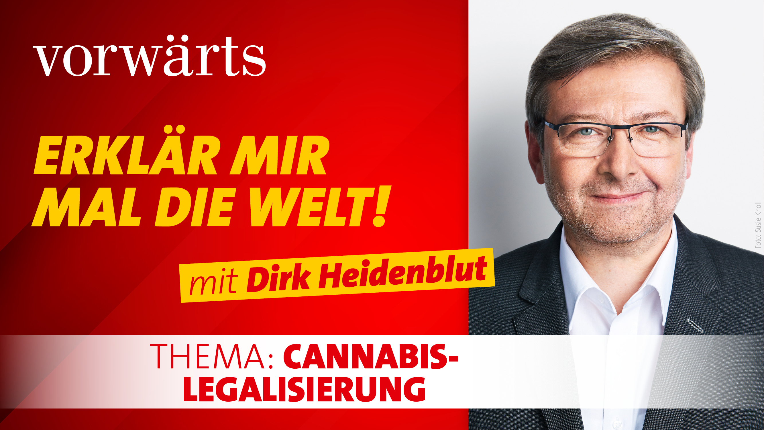  Dirk Heidenblut in „Erklär mir mal die Welt“ zur Cannabis-Legalisierung.