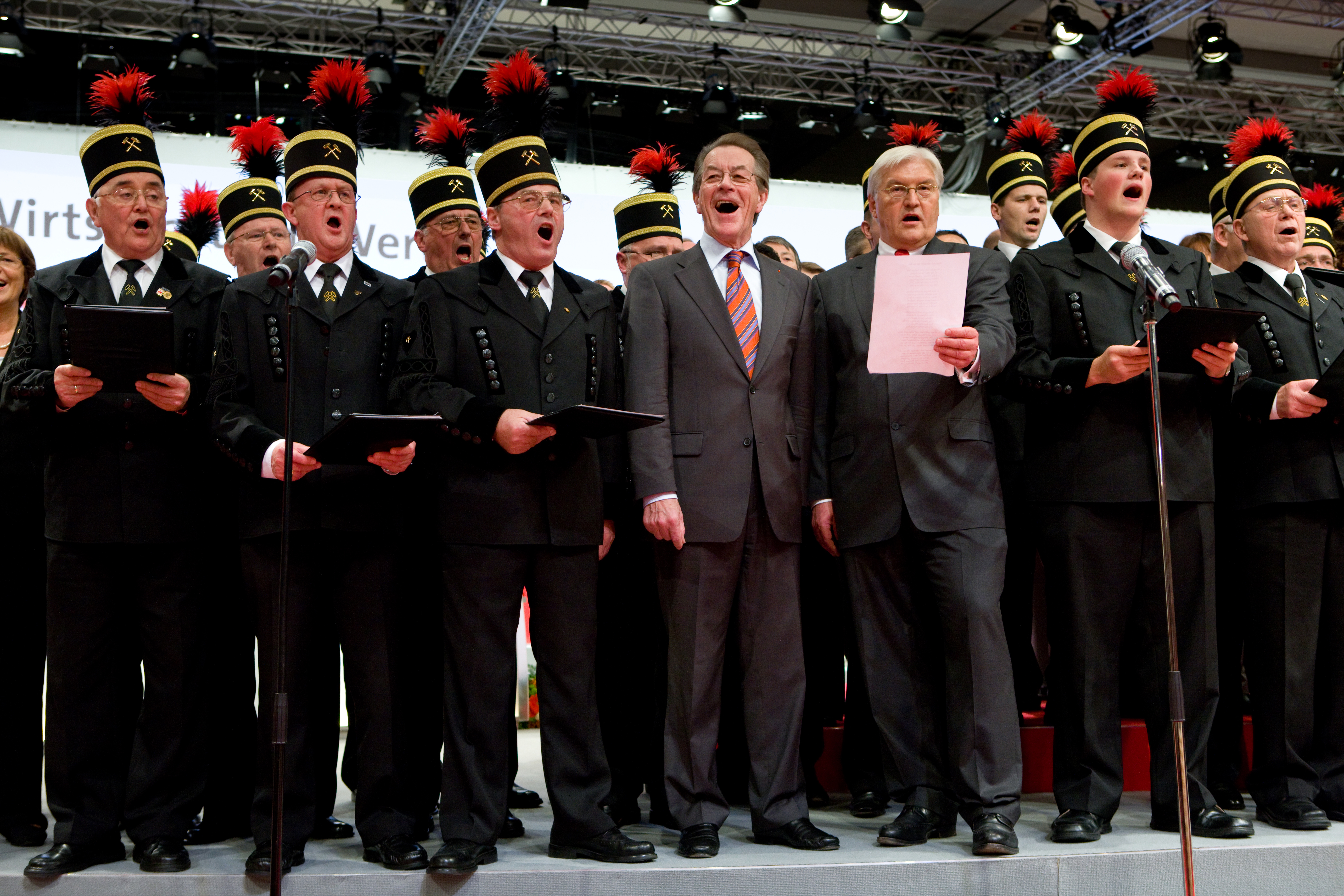 Textsicher: Auf einem außerordentlichen Parteitag in Berlin am 18. Oktober 2008 wurde Franz Müntefering zum zweiten Mal SPD-Vorsitzender.