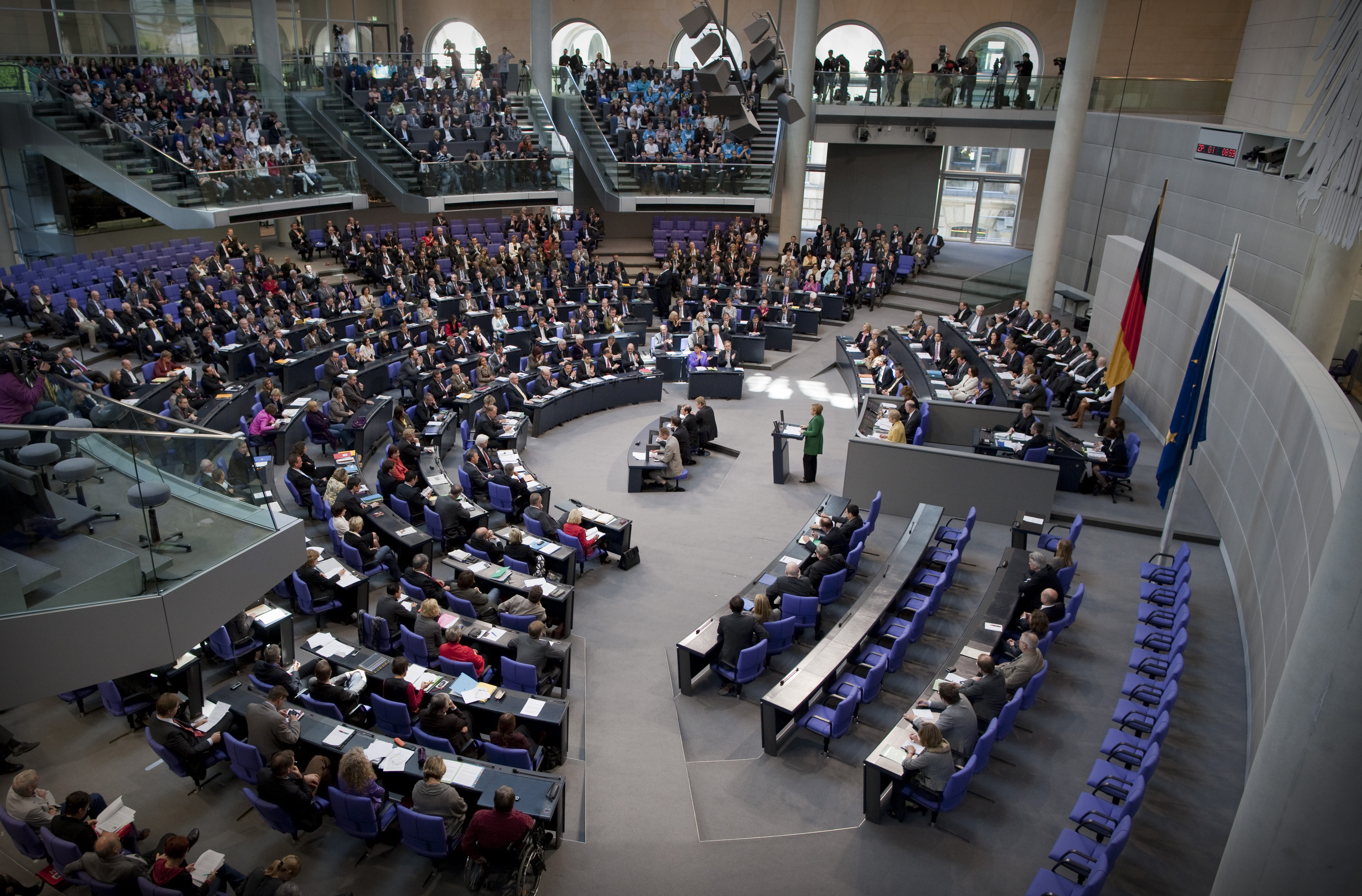 Griechenland-Abstimmung im Bundestag