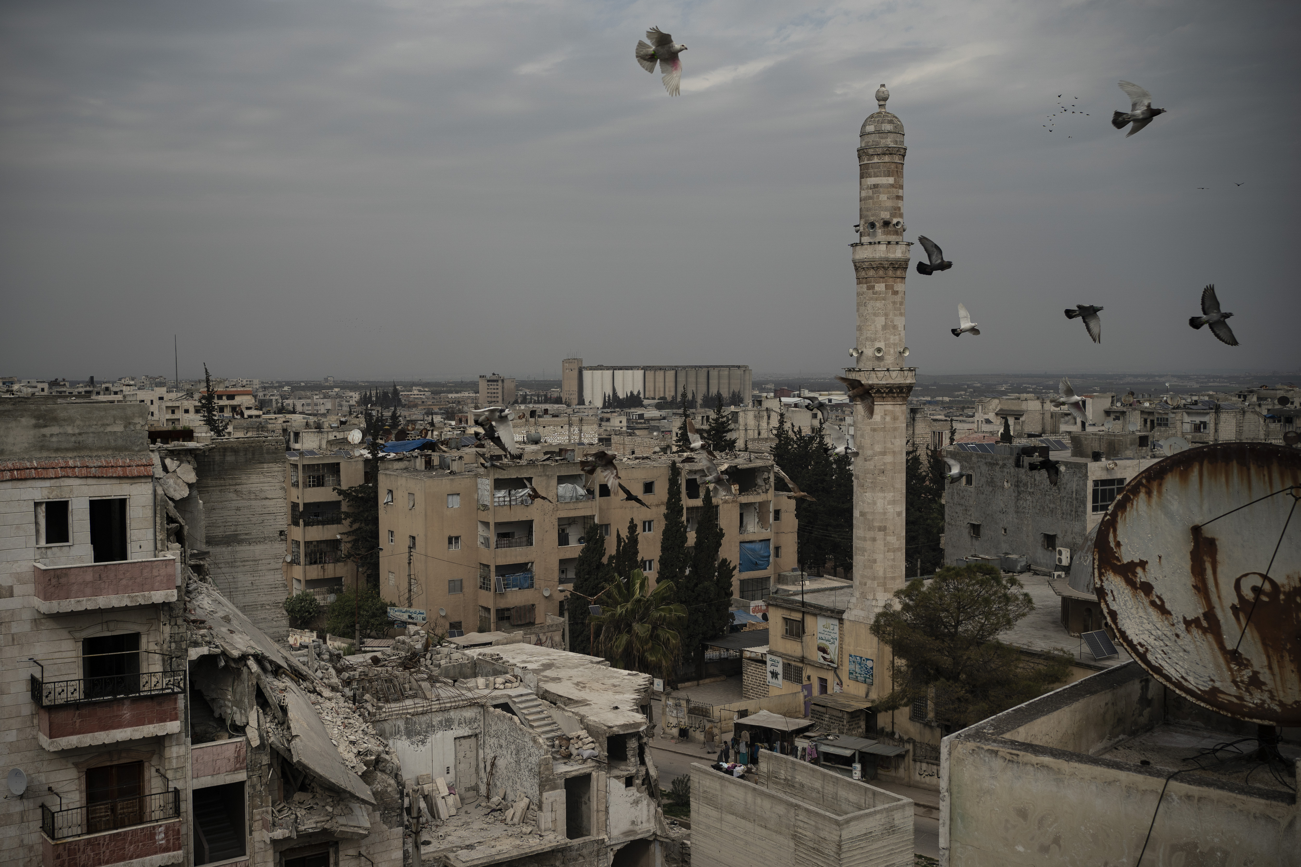 Ruinen in Idlib: Die Staat ist die letzte Rebellen-Hochburg in Syrien.