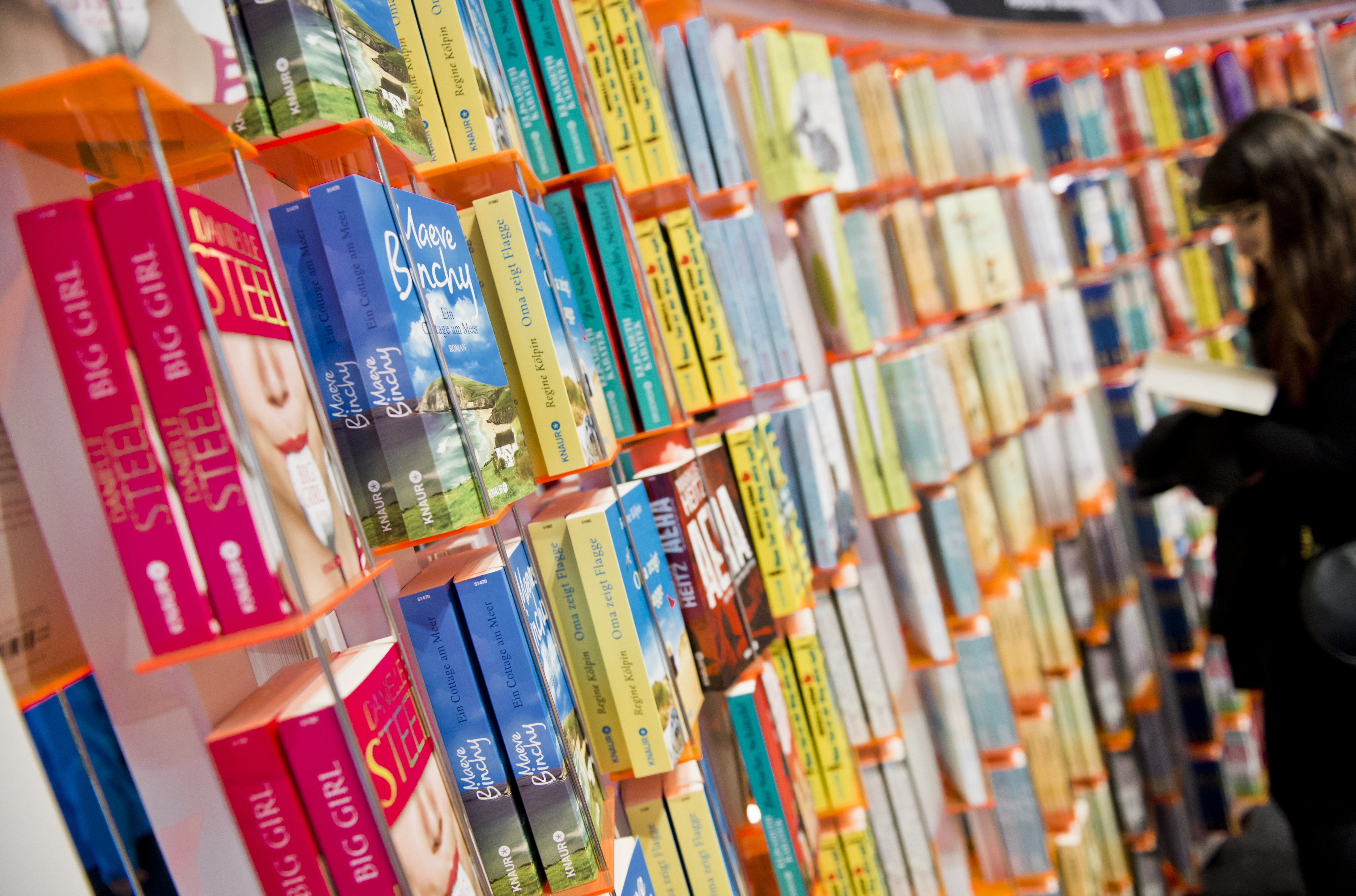 Stand auf der Frankfurter Buchmesse