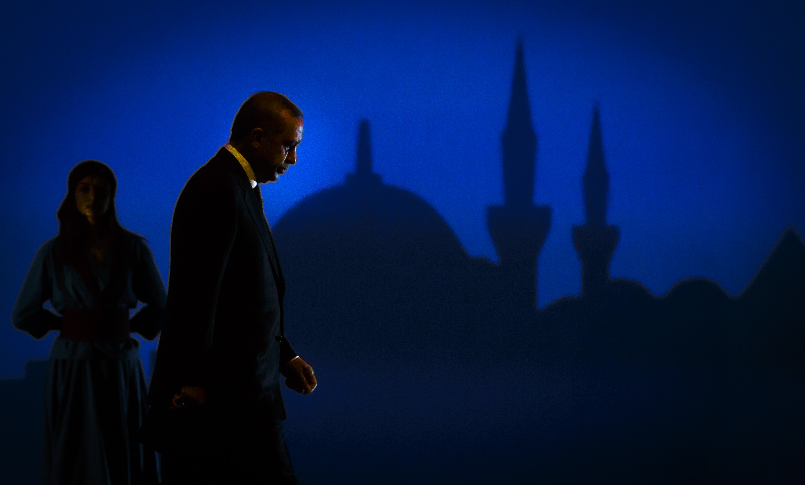 Führt Merkel vor: der türkische Präsident Erdoğan
