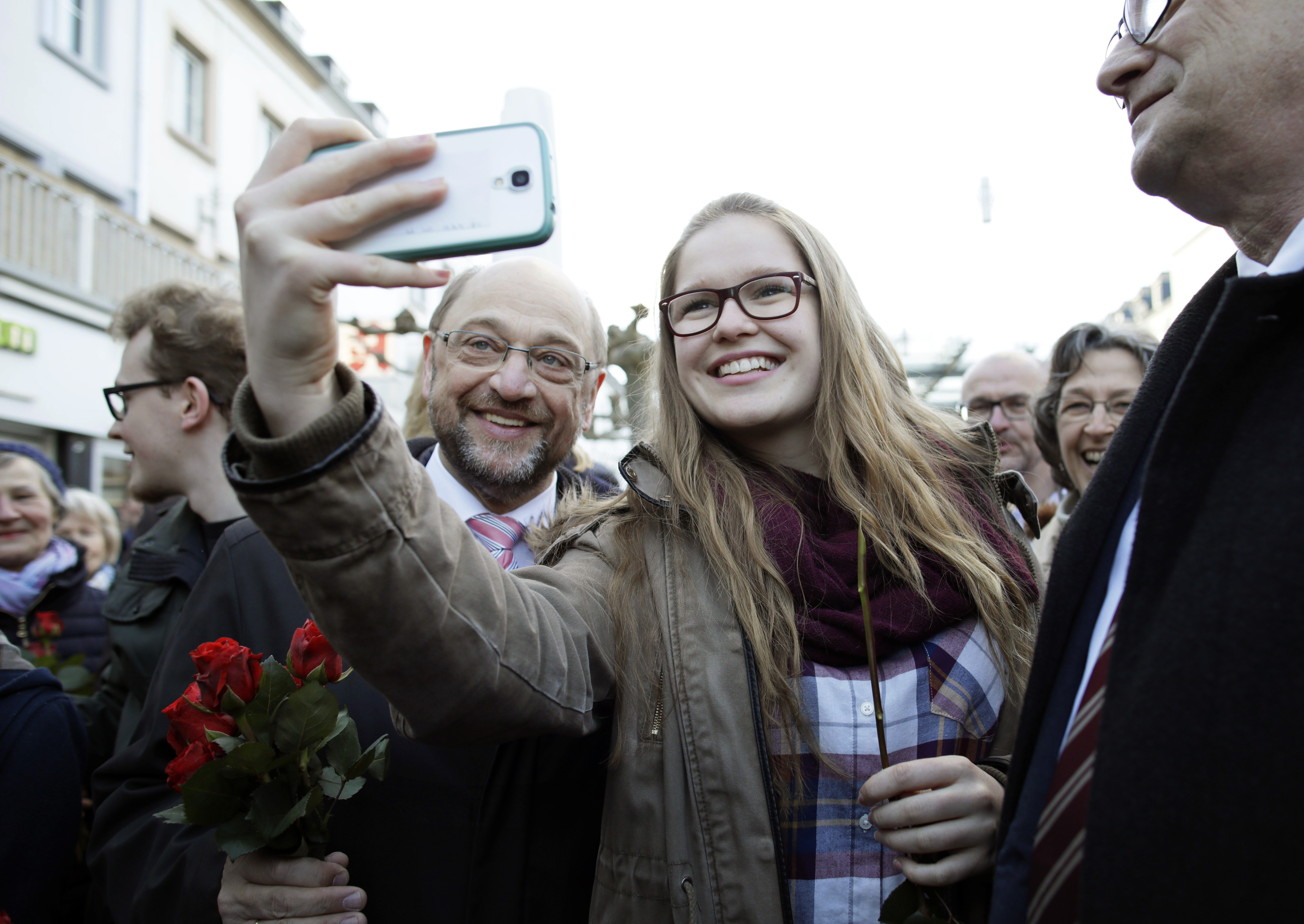 Ist überall beliebt: Martin Schulz sorgt für immer neue Höhenflüge der SPD.