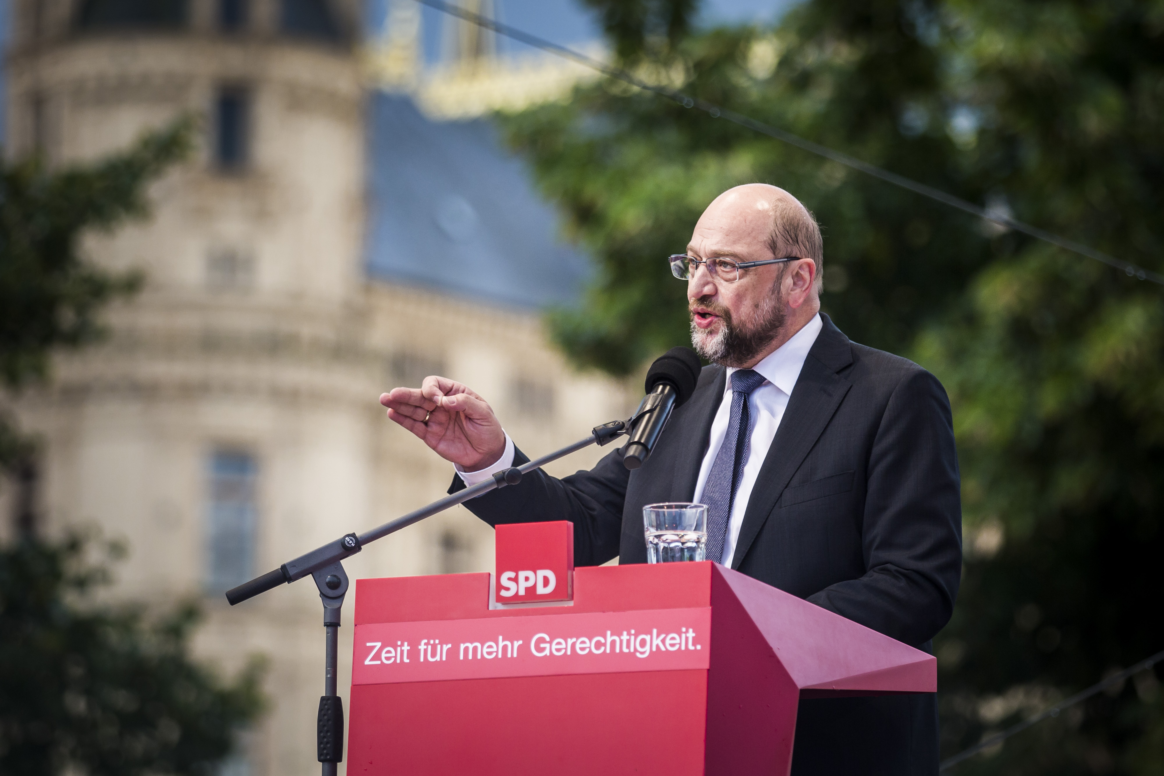 Martin Schulz in Schwerin