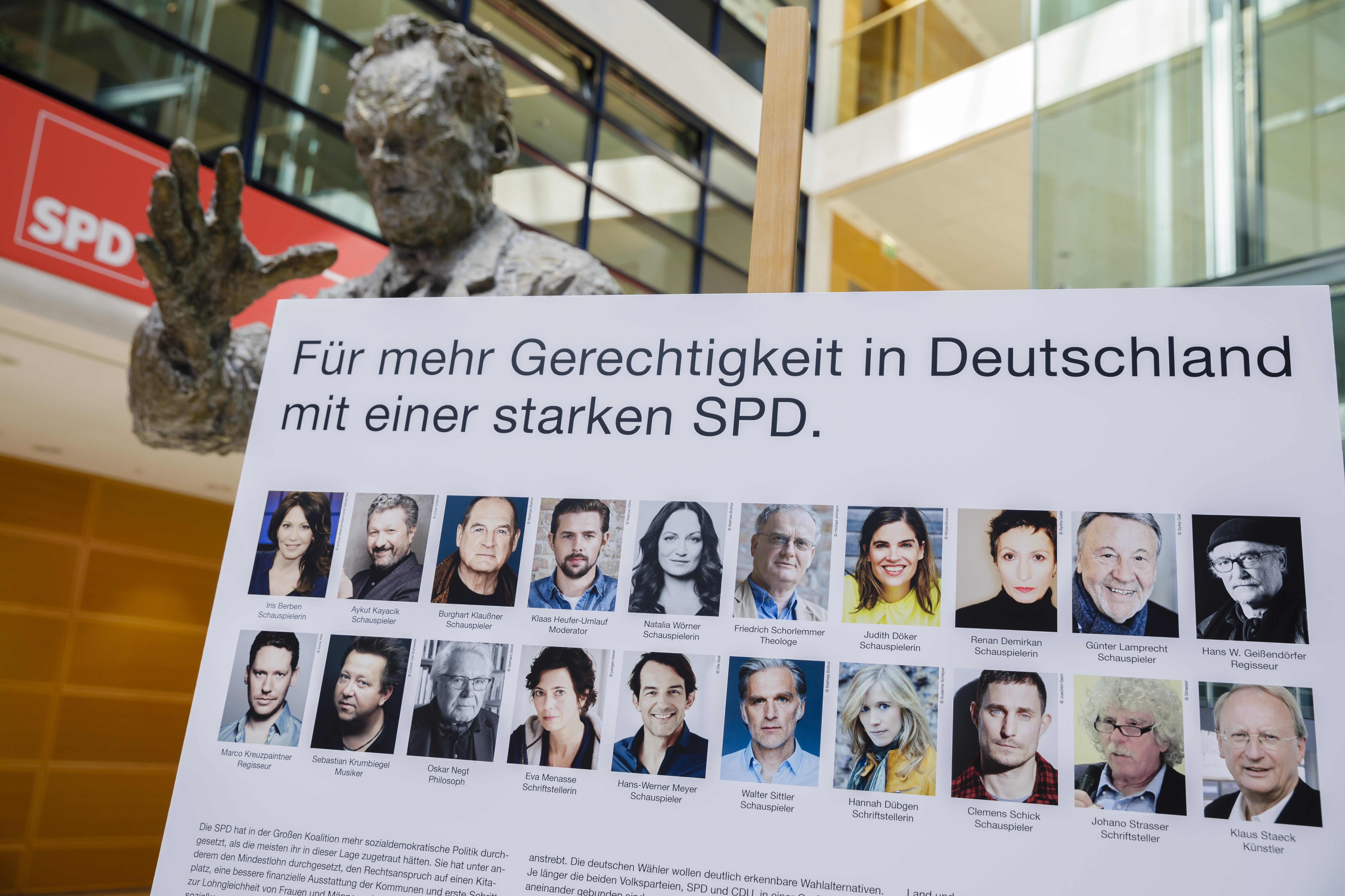 Bei der Bundestagswahl steht viel auf dem Spiel. Martin Schulz und die SPD erhalten deshalb auch prominente Unterstützung.