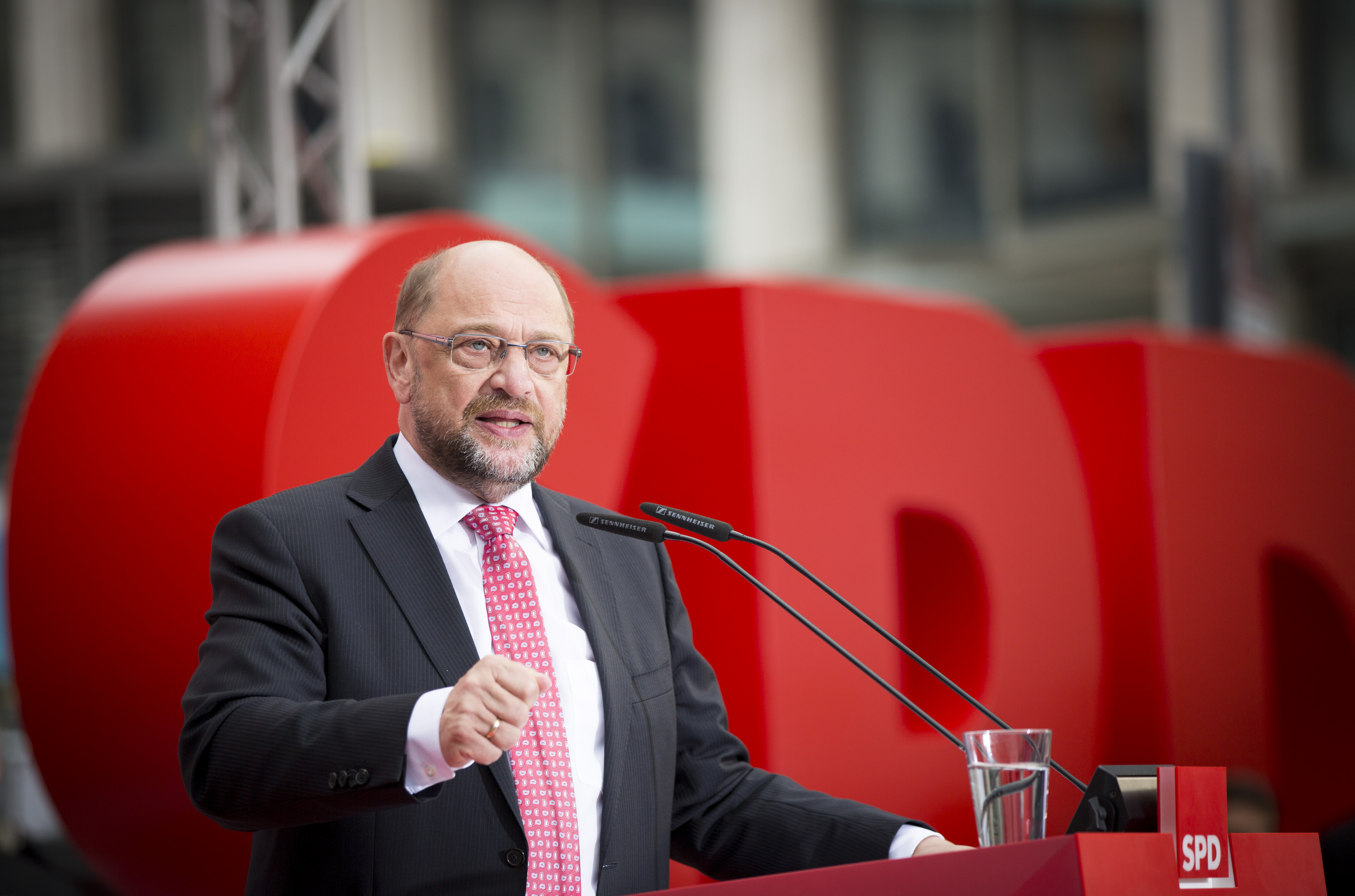 Martin Schulz in Hannover