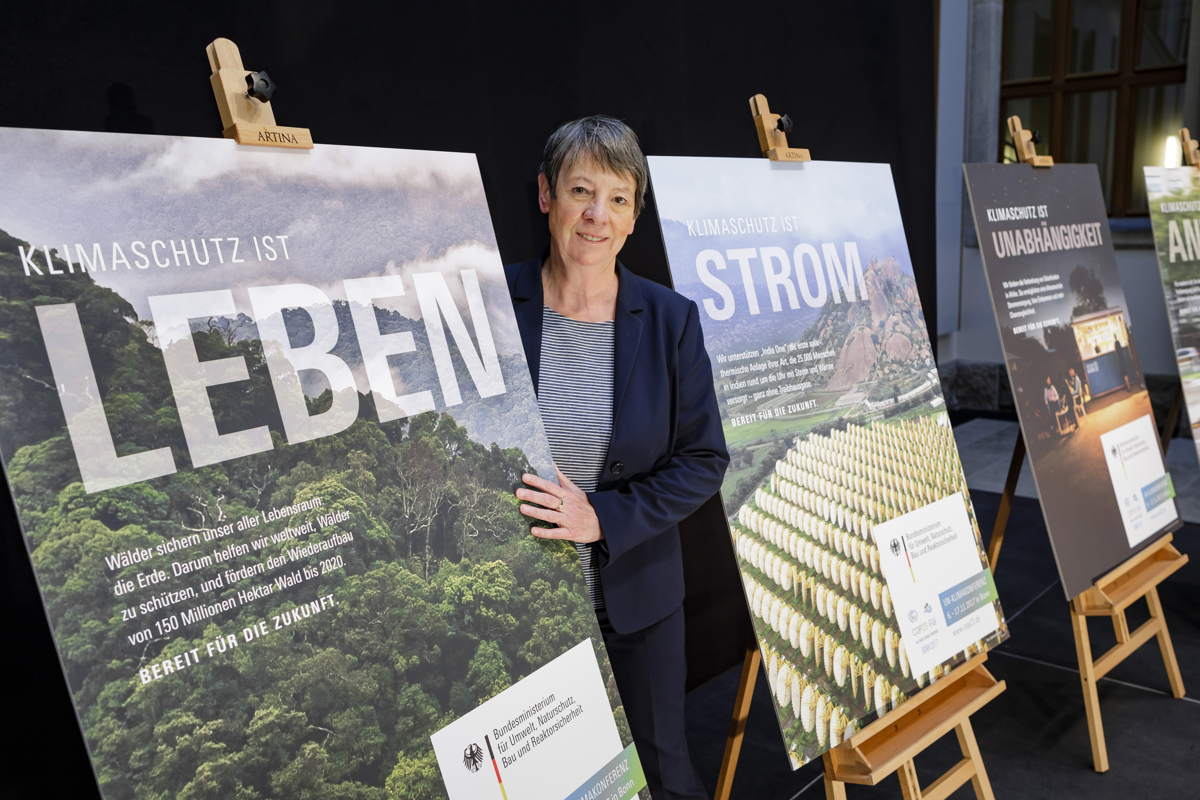  Bundesumweltministerin Barbara Hendricks ist vor dem Start der Weltklimakonferenz in Bonn optimistisch.