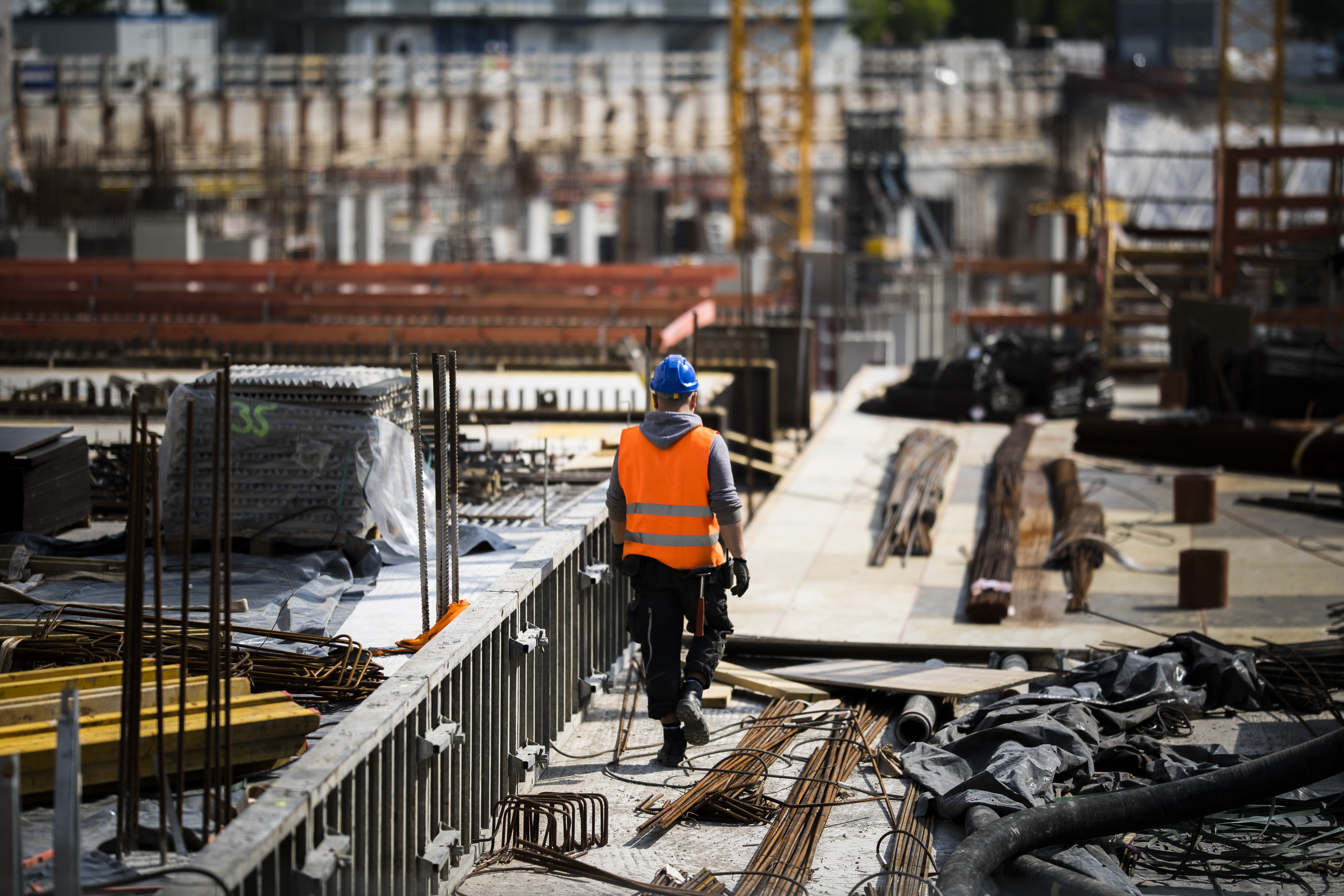 Schwieriger Kampf gegen die Wohnungsnot: Die Bauwirtschaft leidet unter Kapazitätsengpässen.