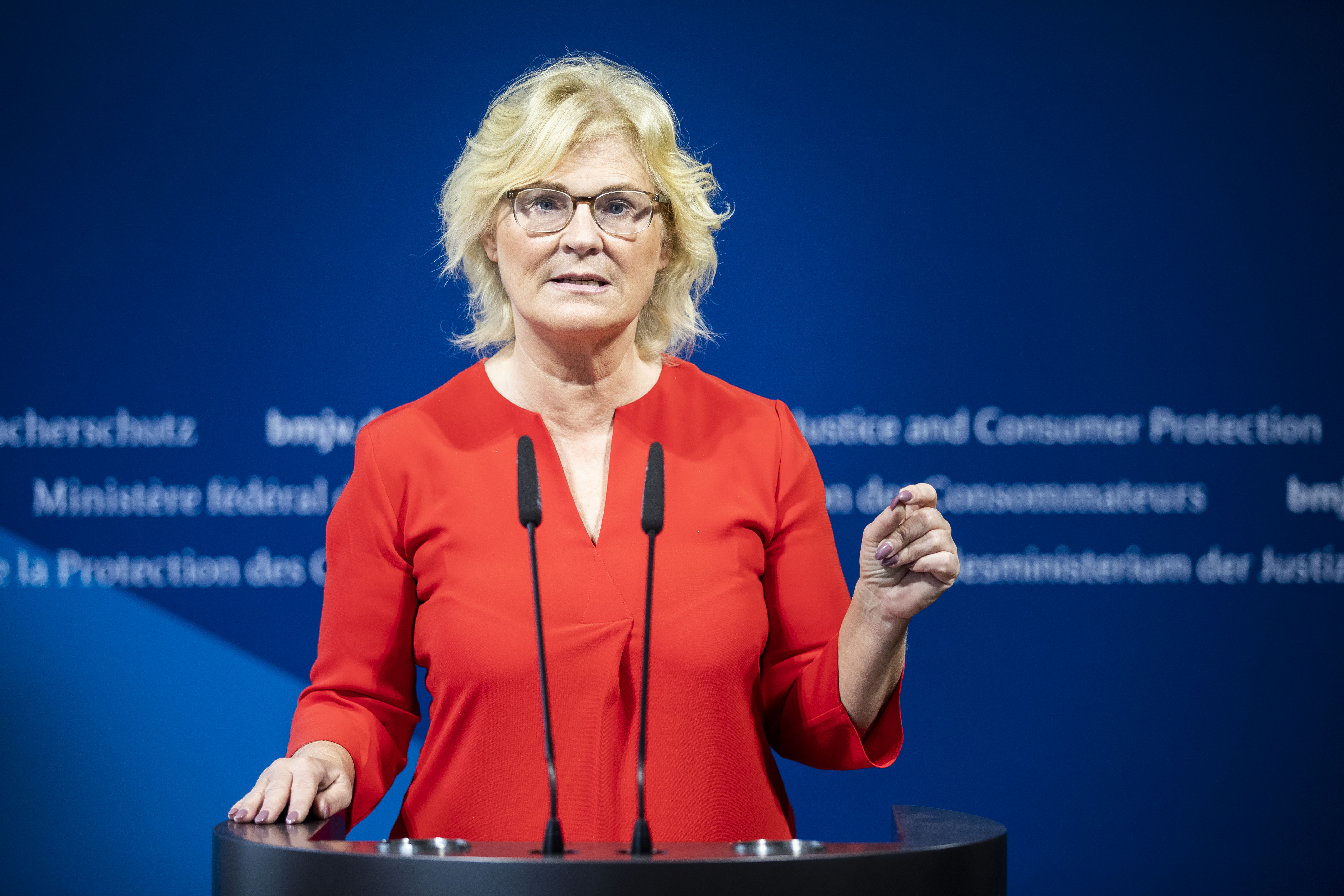 Bundesjustizministerin Christine Lambrecht