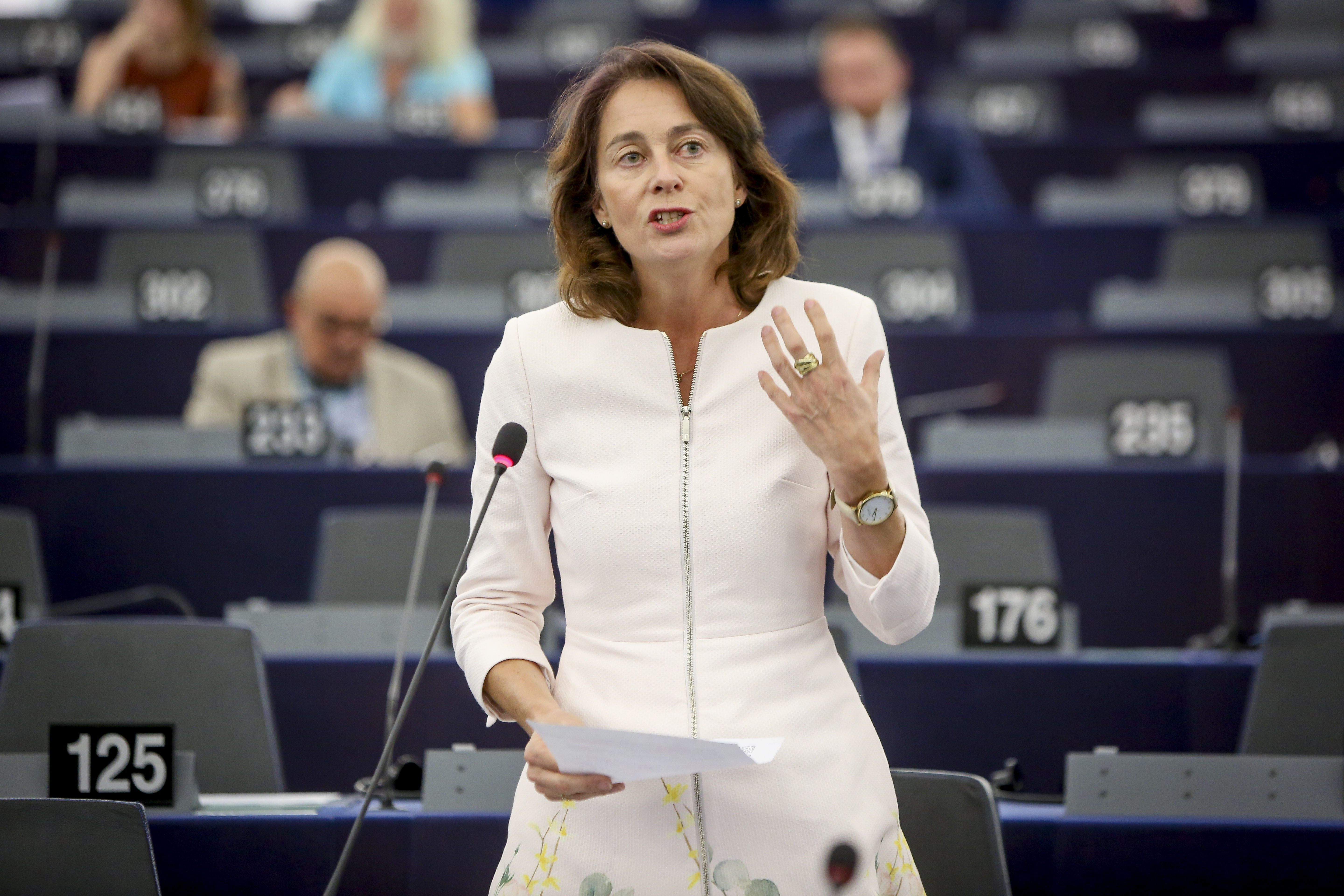 Erst am Ziel, wenn das Europaparlament die vollen Rechte hat: Parlamentsvizepräsidentin Katarina Barley