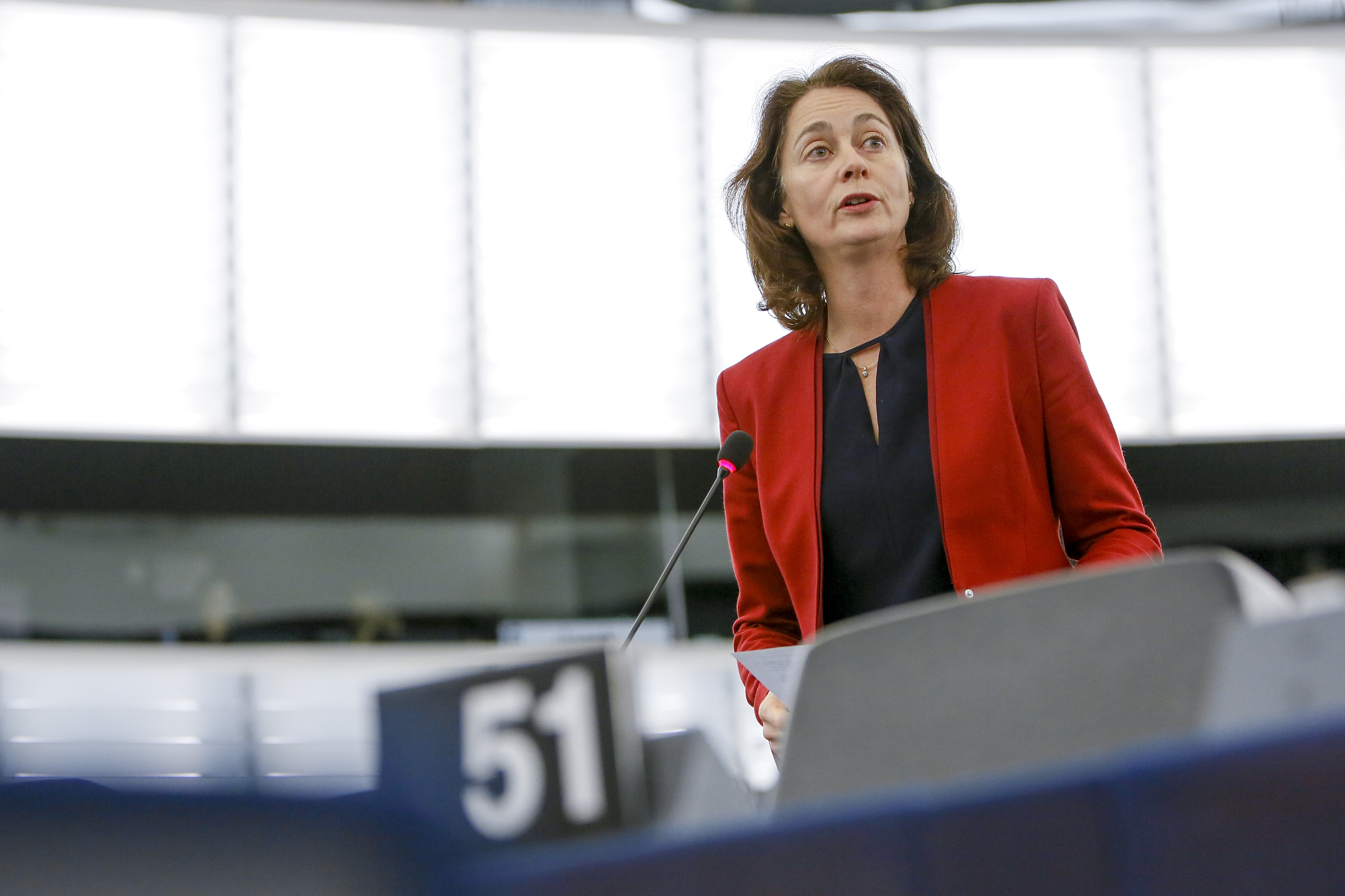 Ich hoffe inständig, dass die Schließung der Binnengrenzen im Schengenraum nur von kurzer Dauer ist. Vize-Europaparlamentspräsidentin Katarina Barley