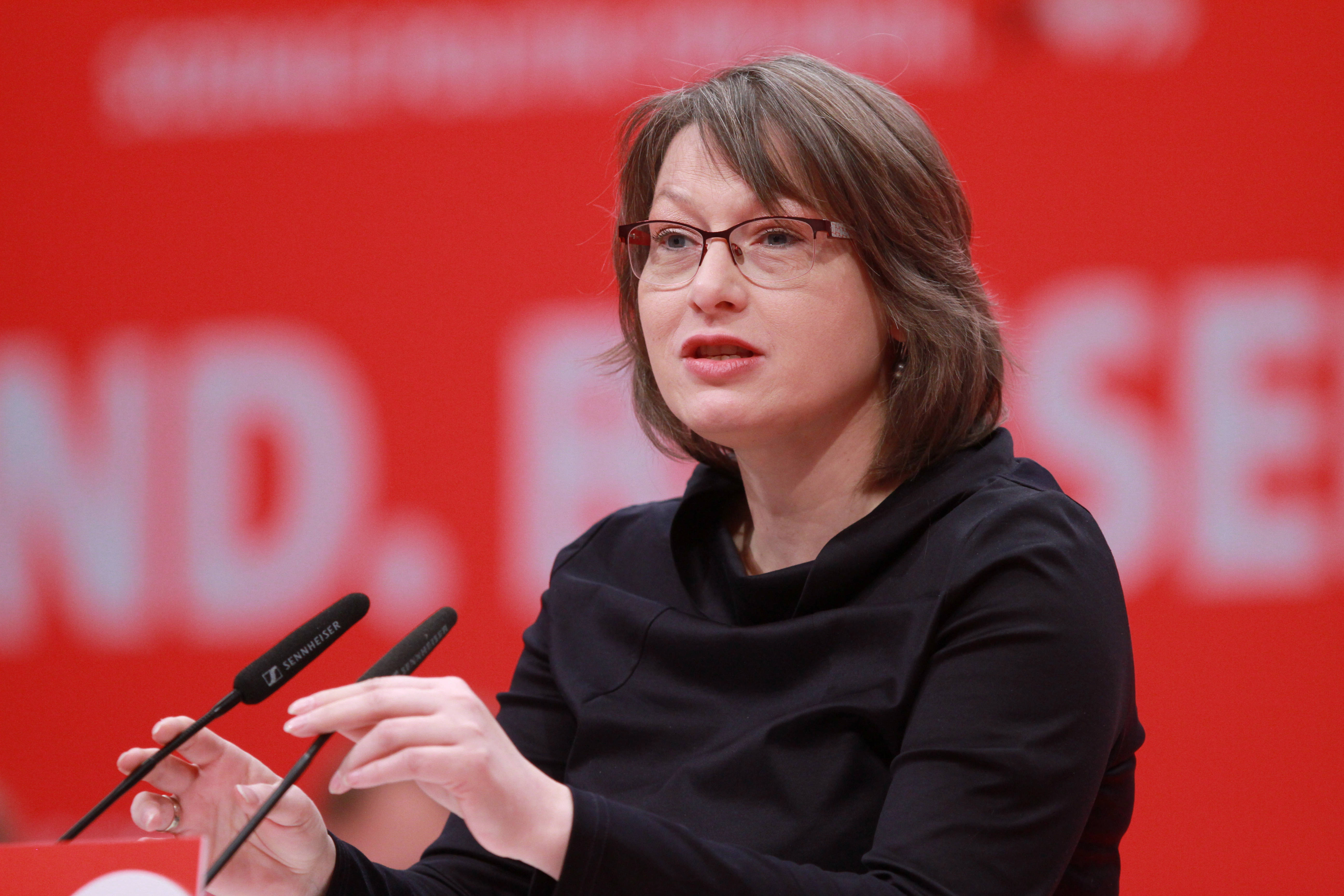 Die SPD-Fraktionsvorsitzende Katja Zähle