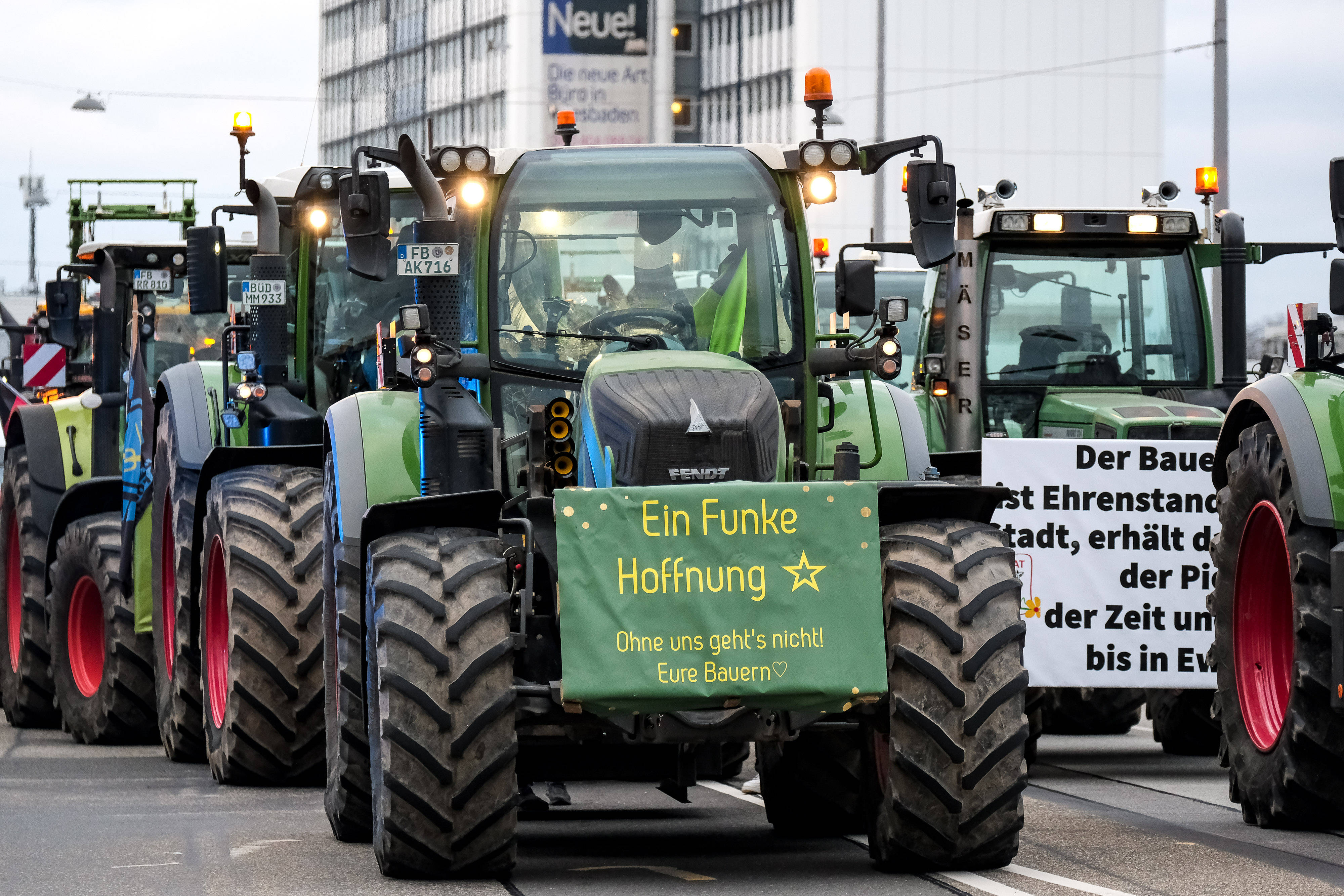 Bundesweiter Aktionstag der Landwirte