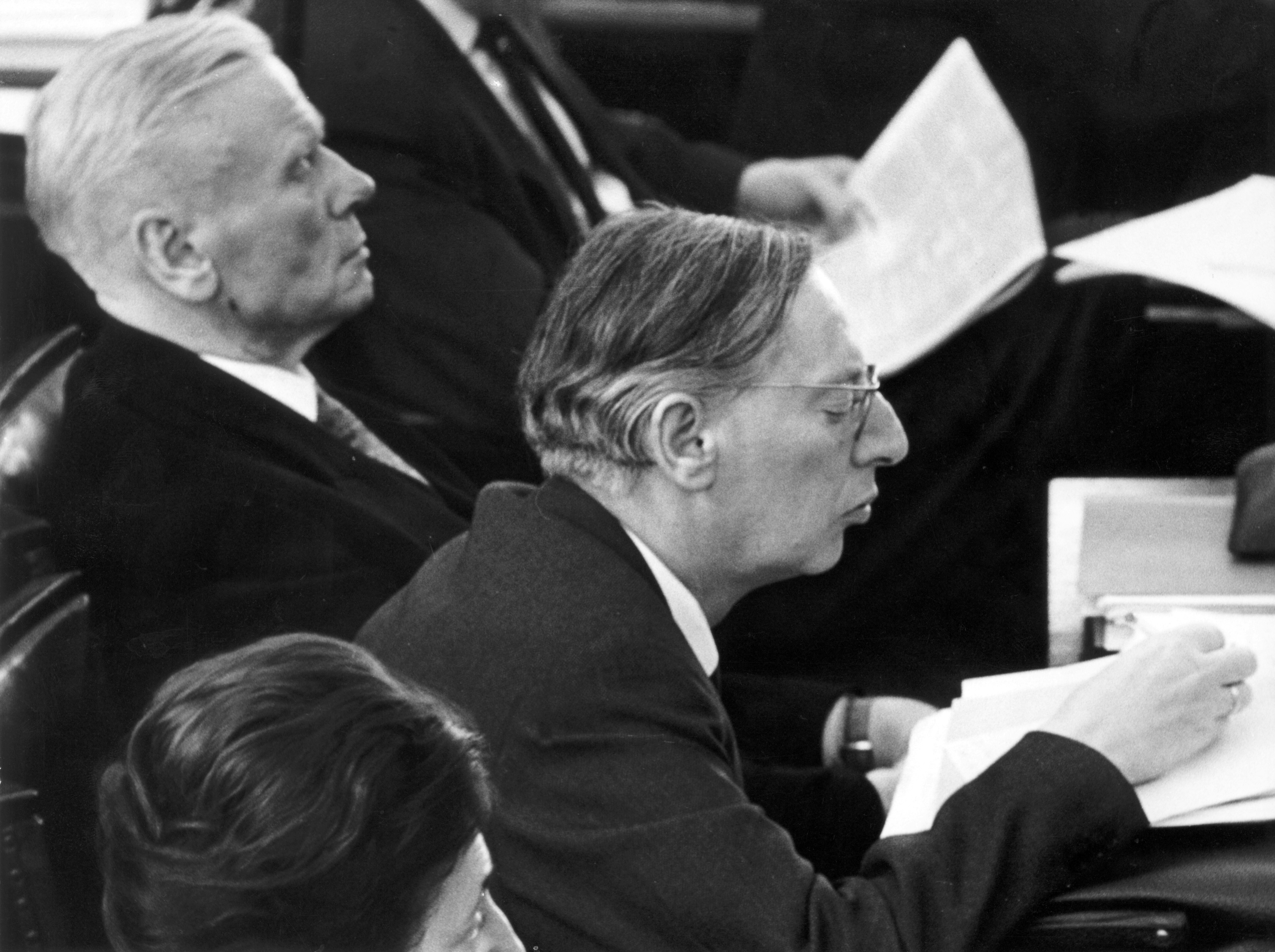 Verjährungsdebatte am 10. März 1965 im Deutschen Bundestag