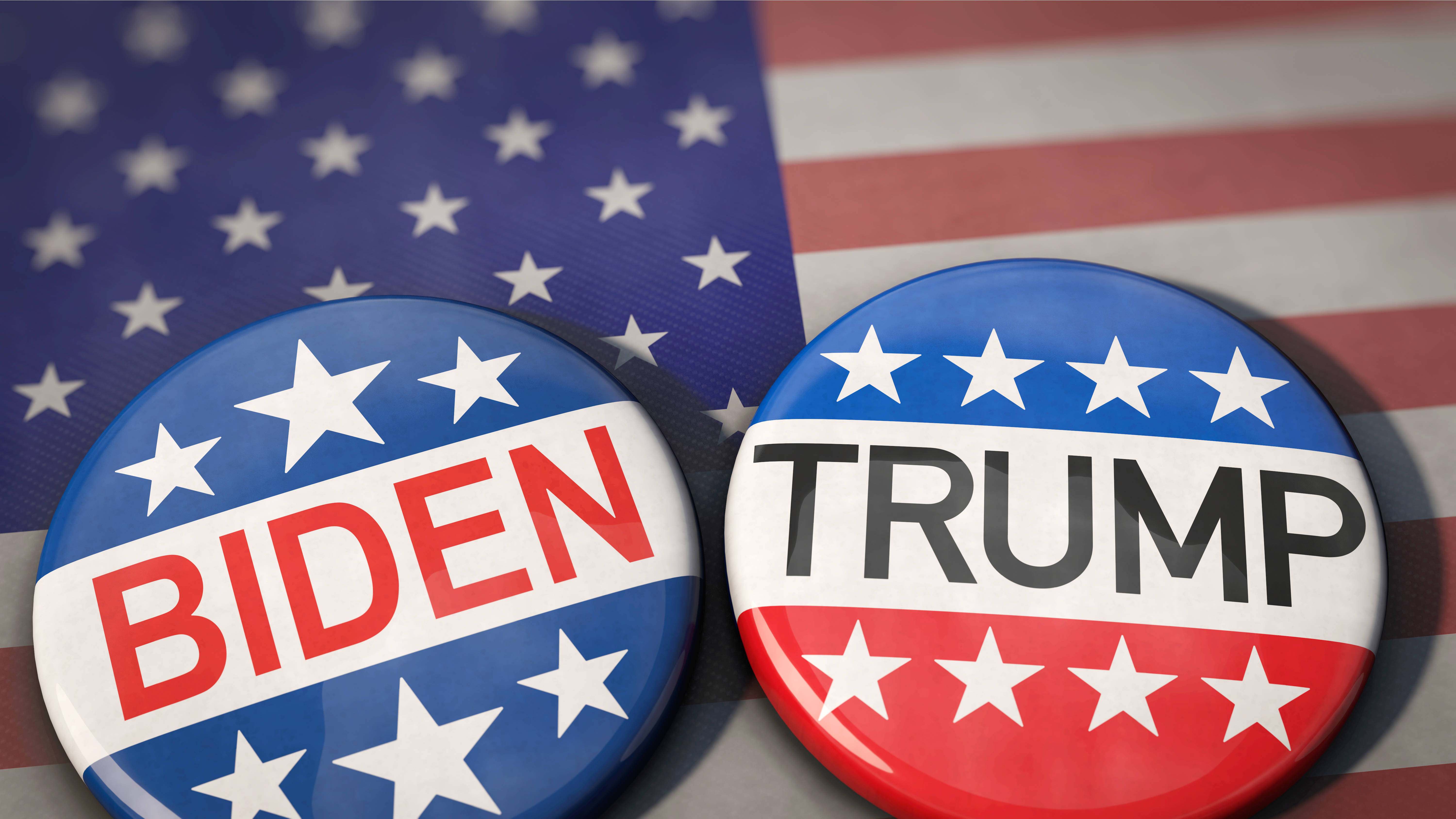 Neuauflage mit vertauschten Rollen: Wie 2020 treten sehr wahrscheinlich auch 2024 Joe Biden und Donald Trump bei der US-Präsidentschaftswahl gegeneinander an.
