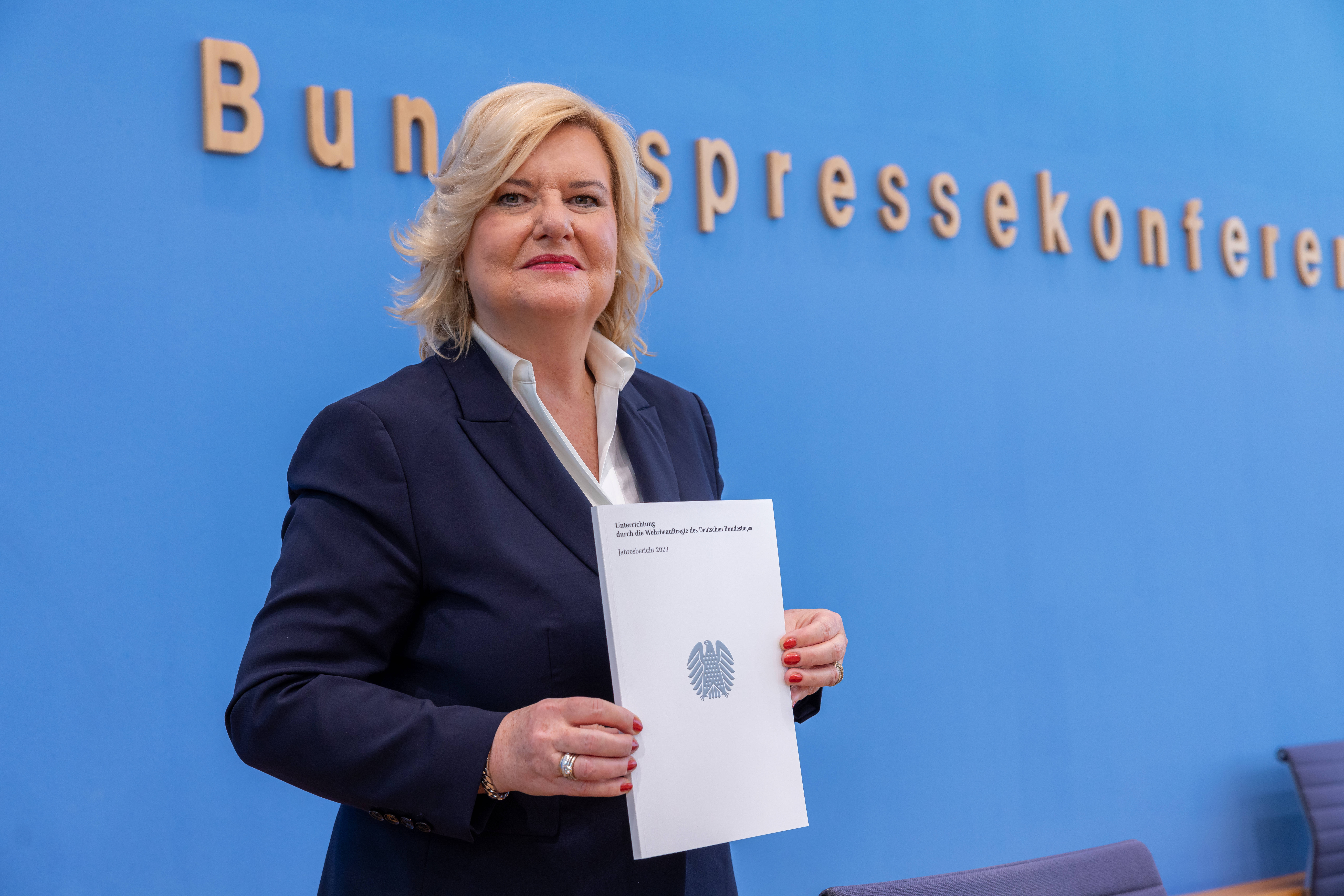 Die Wehrbeauftragte Eva Högl