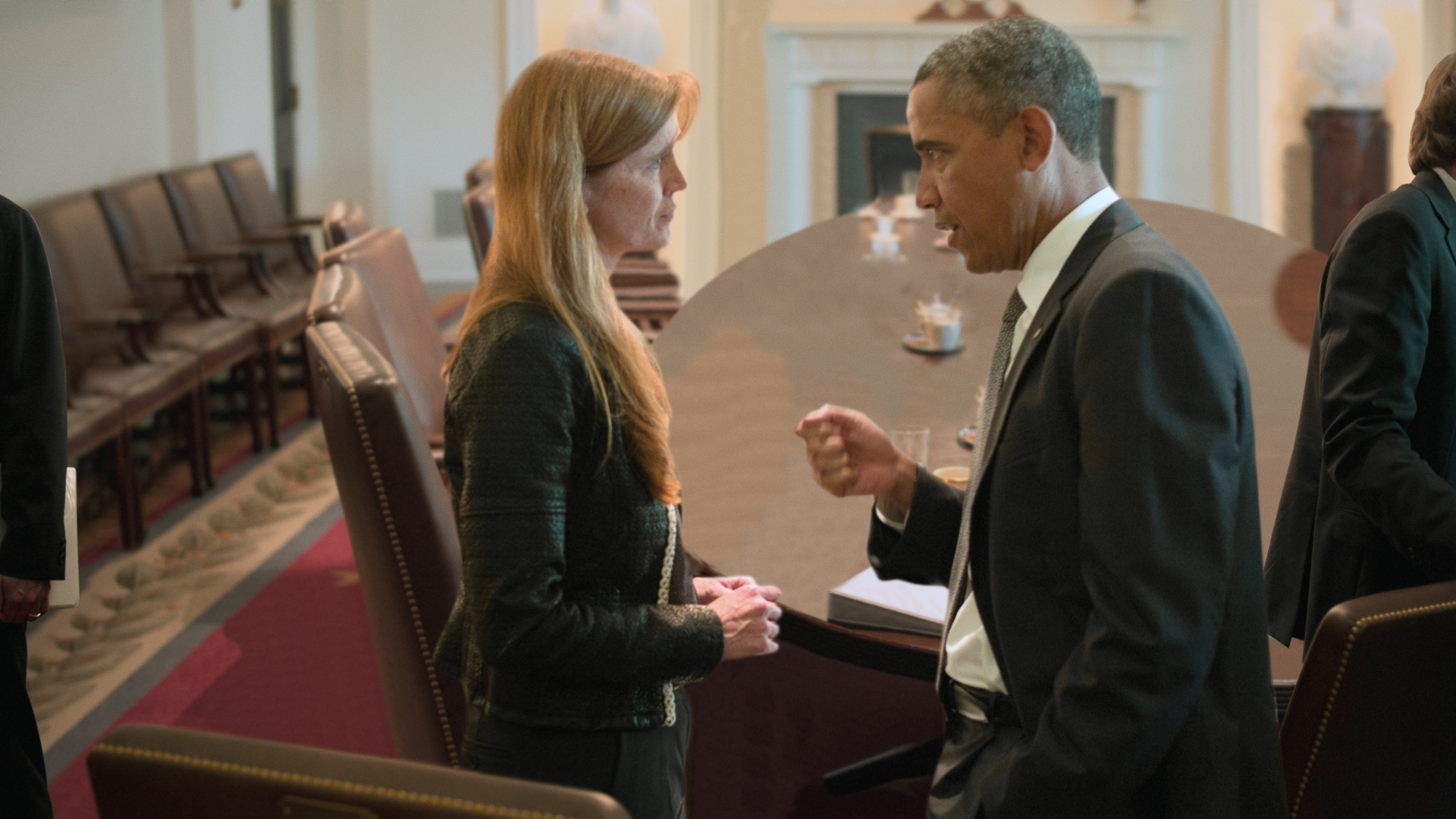 "Kulissen der Macht": Samantha Power und Barrack Obama 