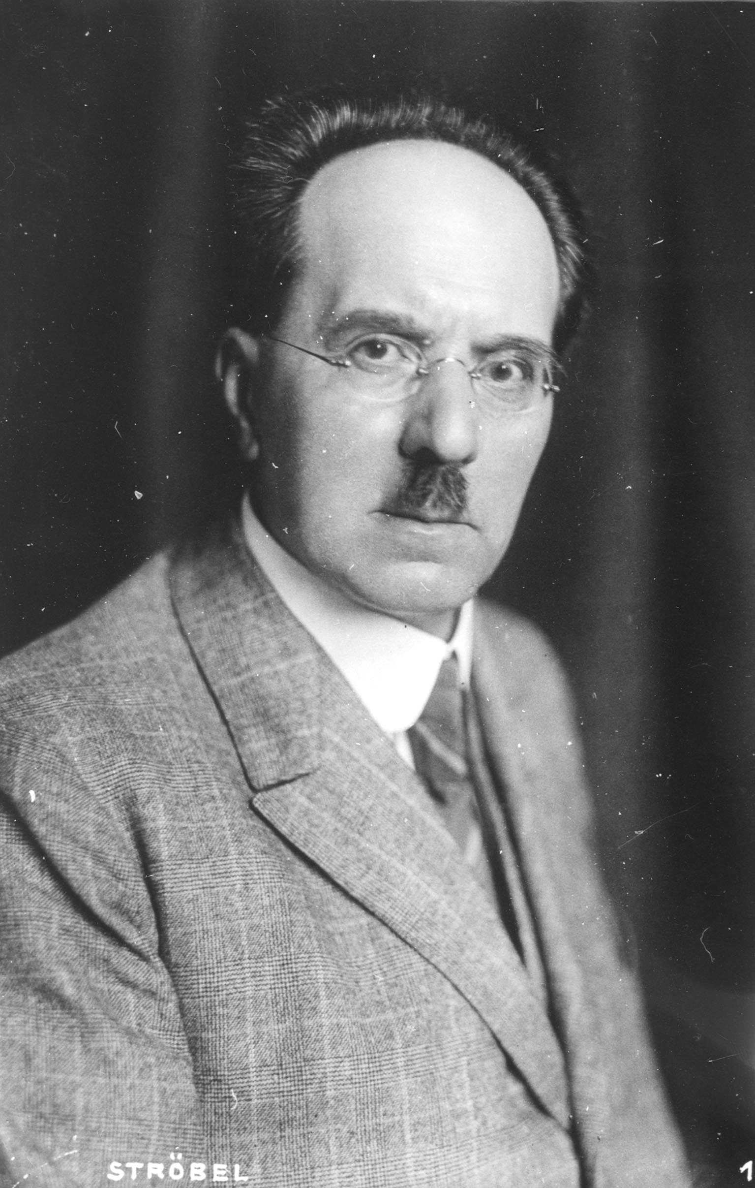 Ein linkes journalistisches Schwergewicht: Heinrich Ströbel prägte die SPD und den „vorwärts“.