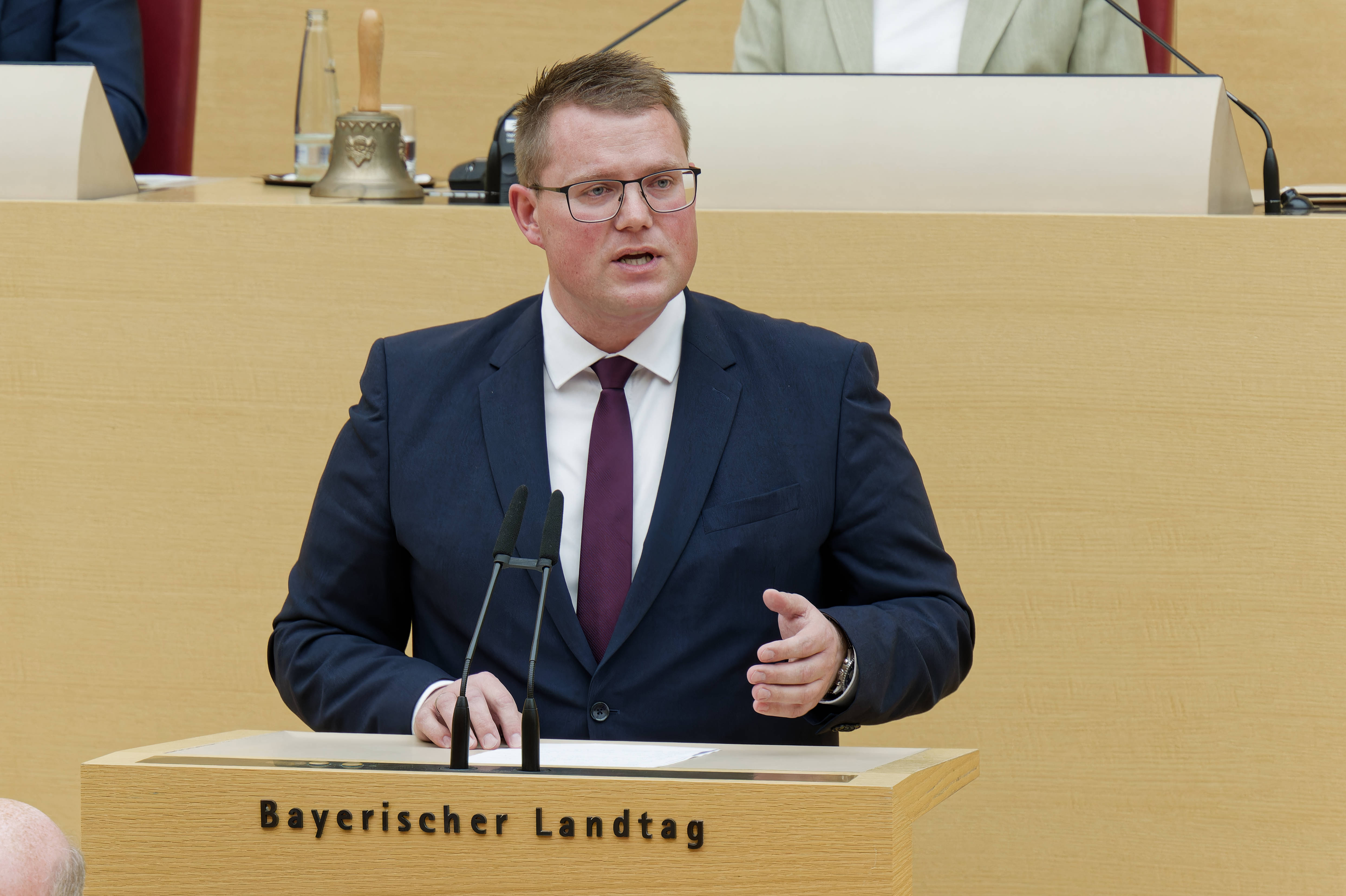 Holger Grießhammer ist neuer Vorsitzender der SPD-Fraktion im bayerischen Landtag.
