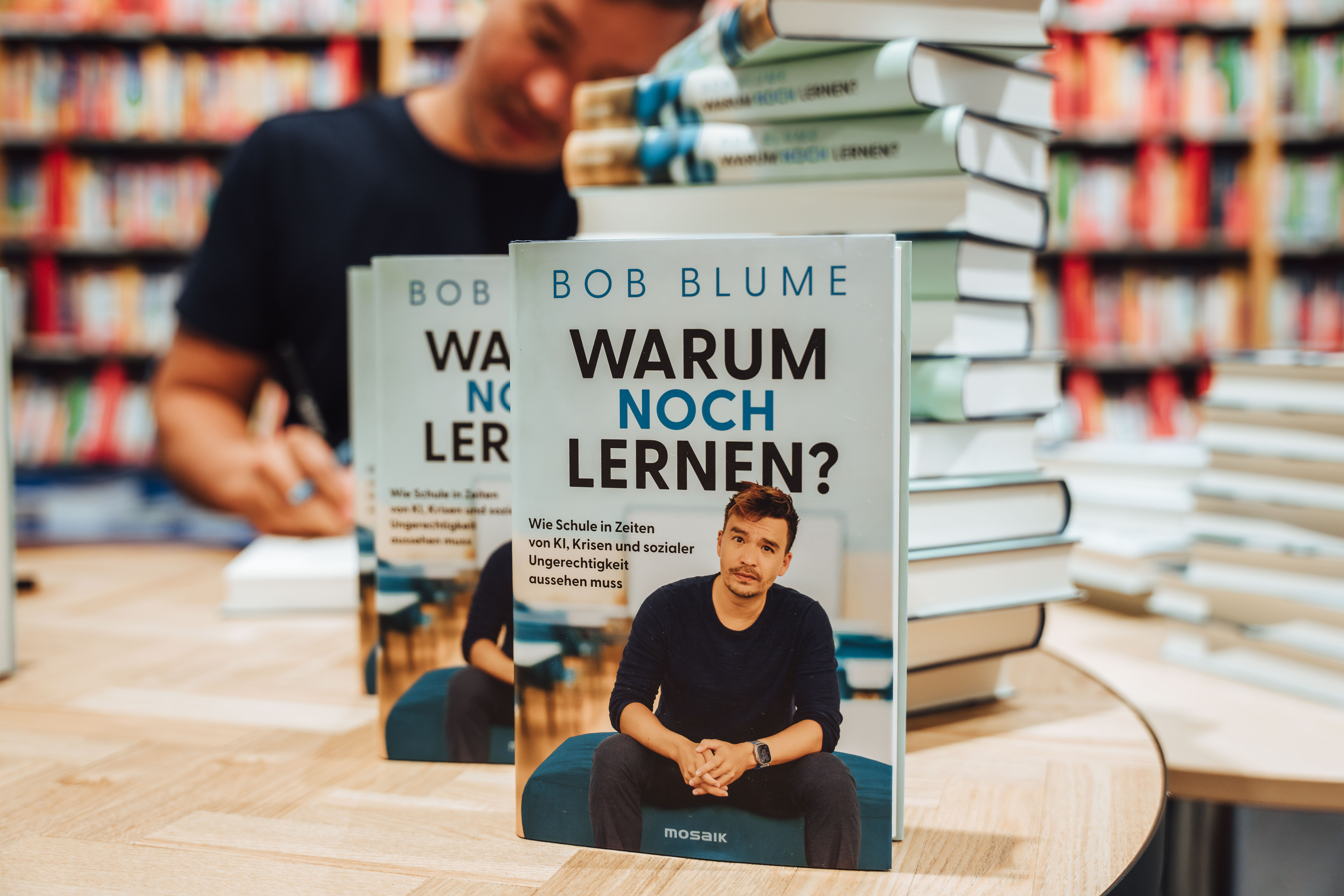 "Warum noch lernen?" - diese Frage stellt sich "Netzlehrer" Bob Blume in seinem neuen Buch.