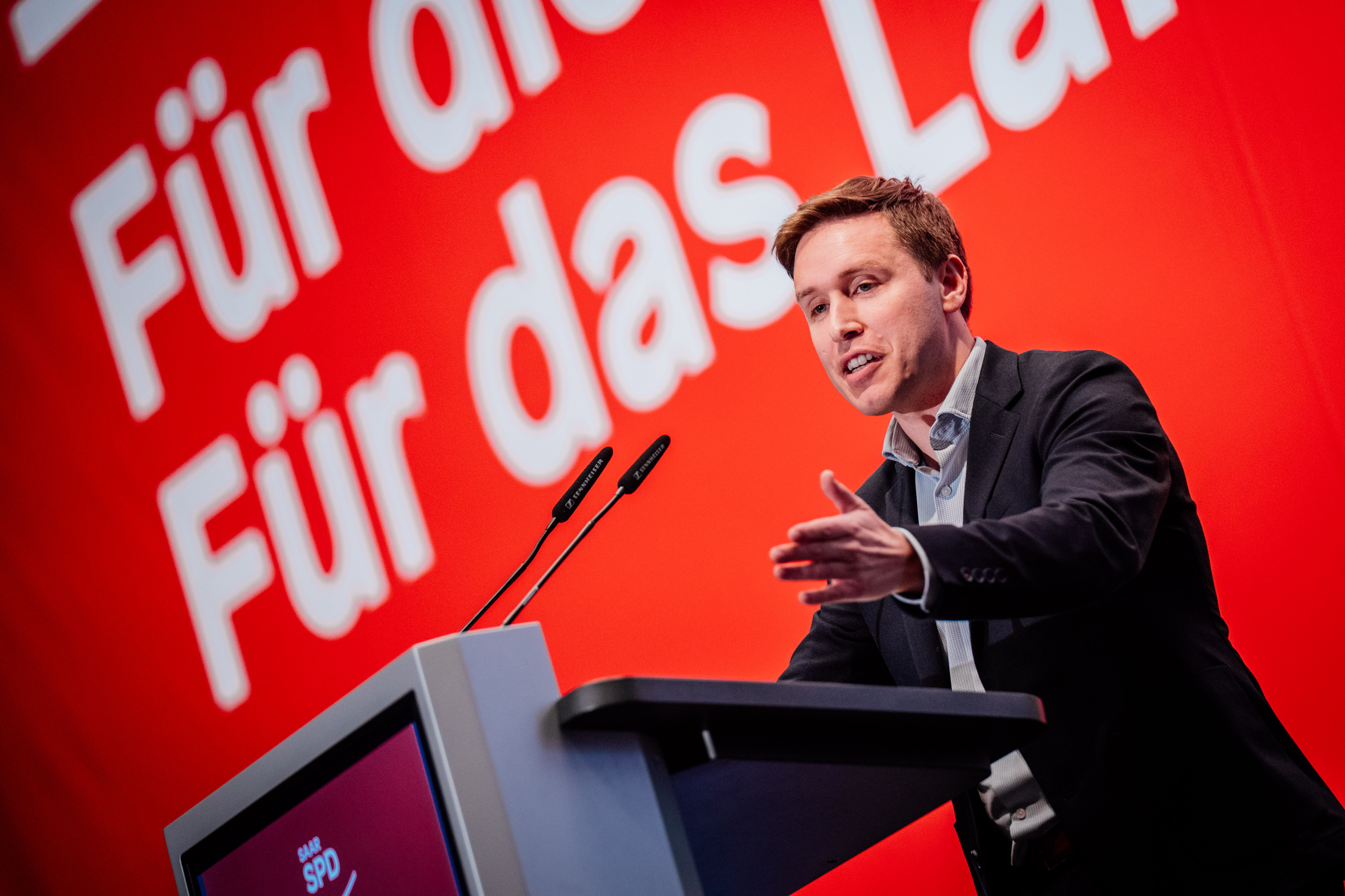 Esra Limbacher führt die Landesliste der SPD im Saarland an.