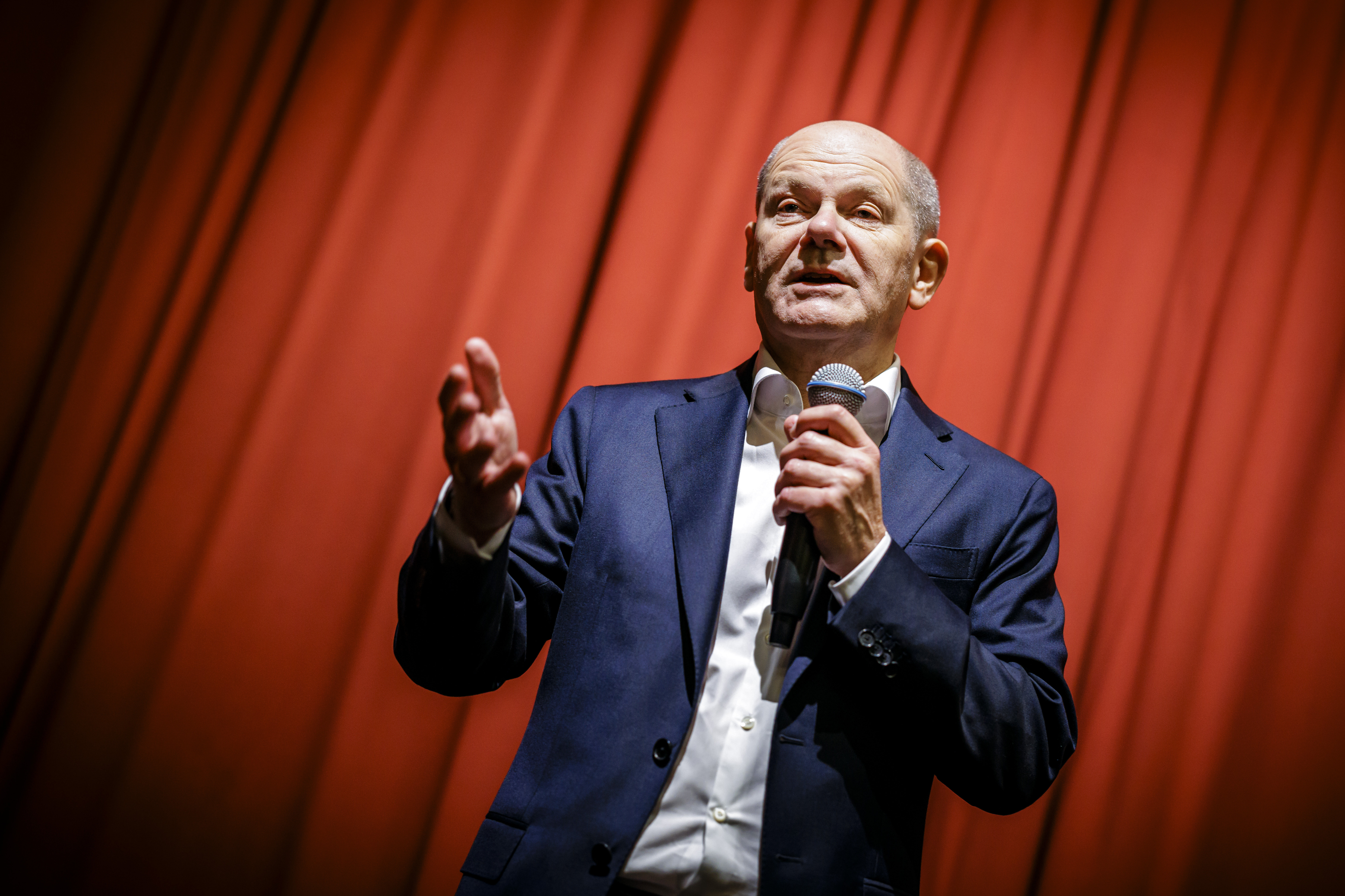 Die SPD geht erneut mit Olaf Scholz als Kanzlerkandidat ins Rennen.