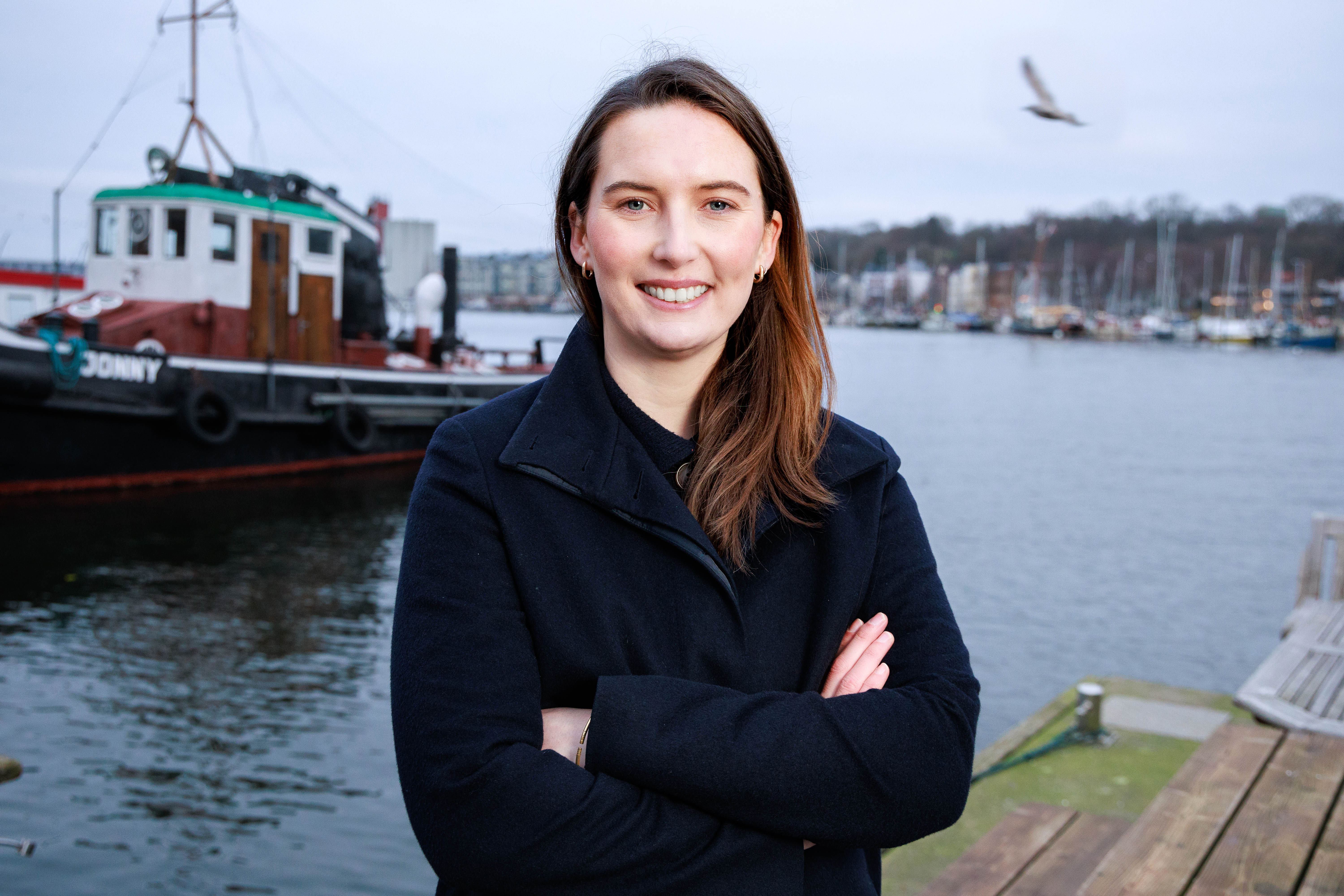 Johanna Selbert aus Flensburg kandidiert für den Bundestag.