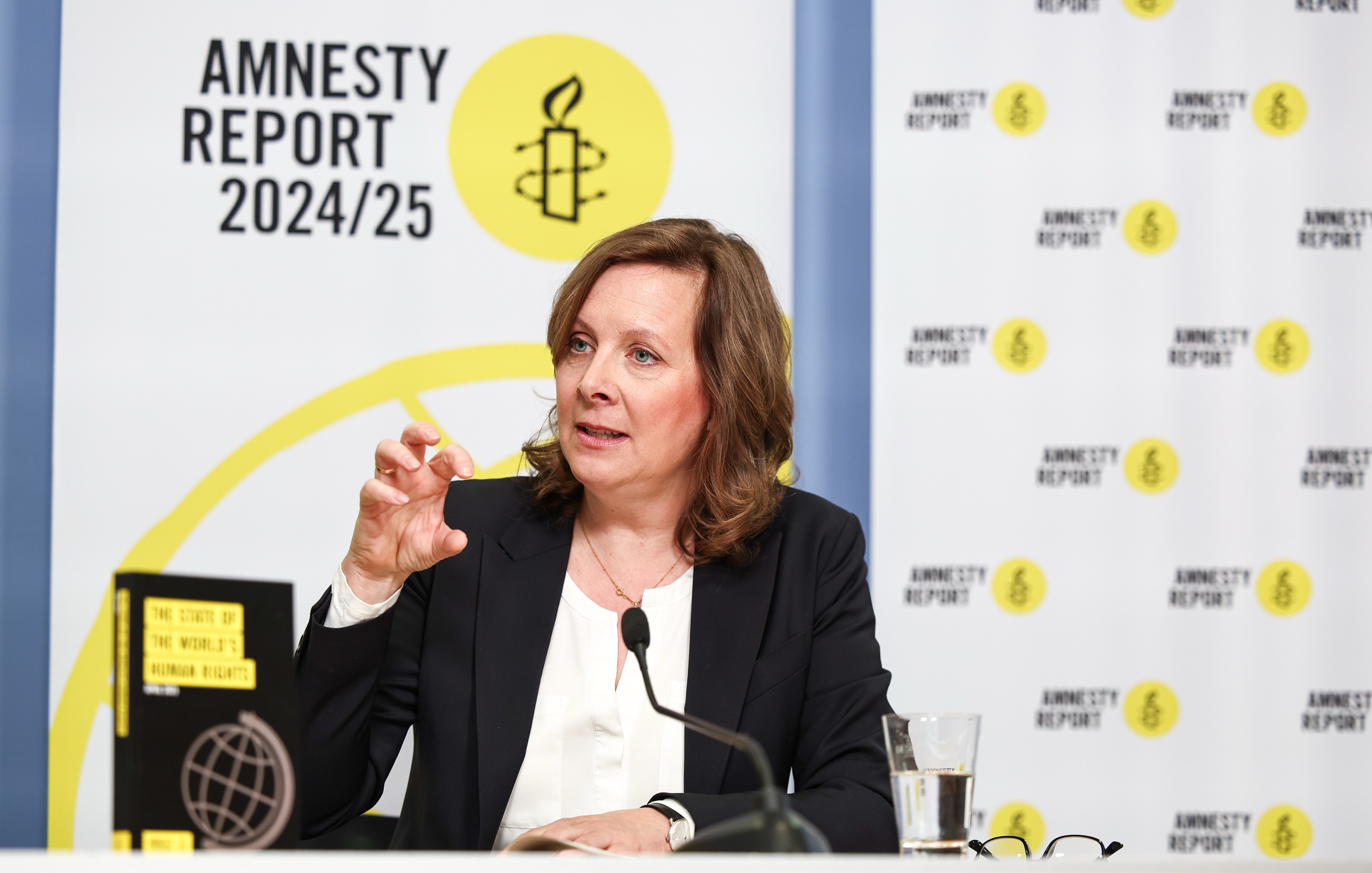 Julia Duchrow, Generalsekretärin von Amnesty International.