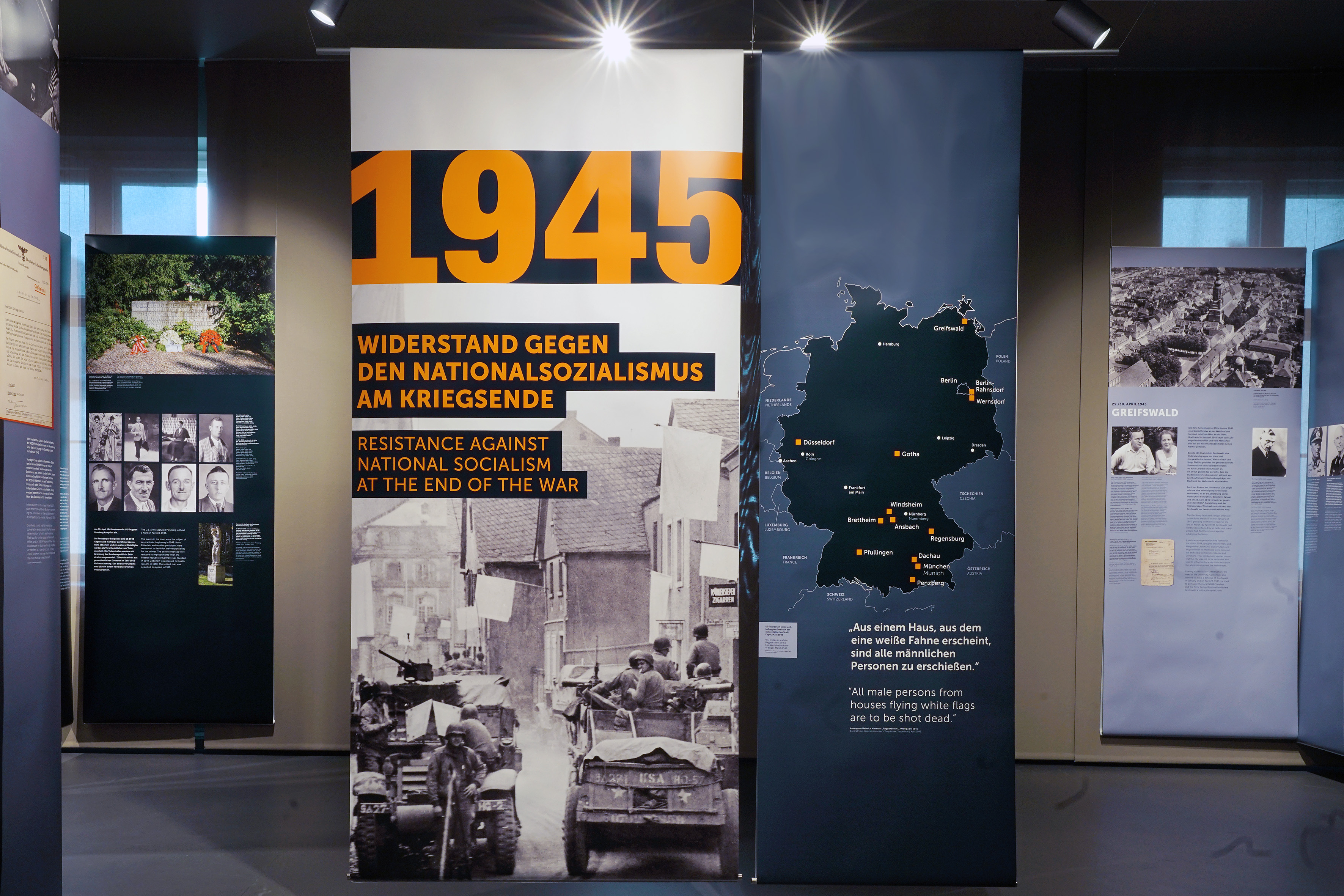 „1945 – Widerstand gegen den Nationalsozialismus am Kriegsende“: Die Sonderausstellung  in der Gedenkstätte Deutscher Widerstand in Berlin läuft bis zum 25. August.