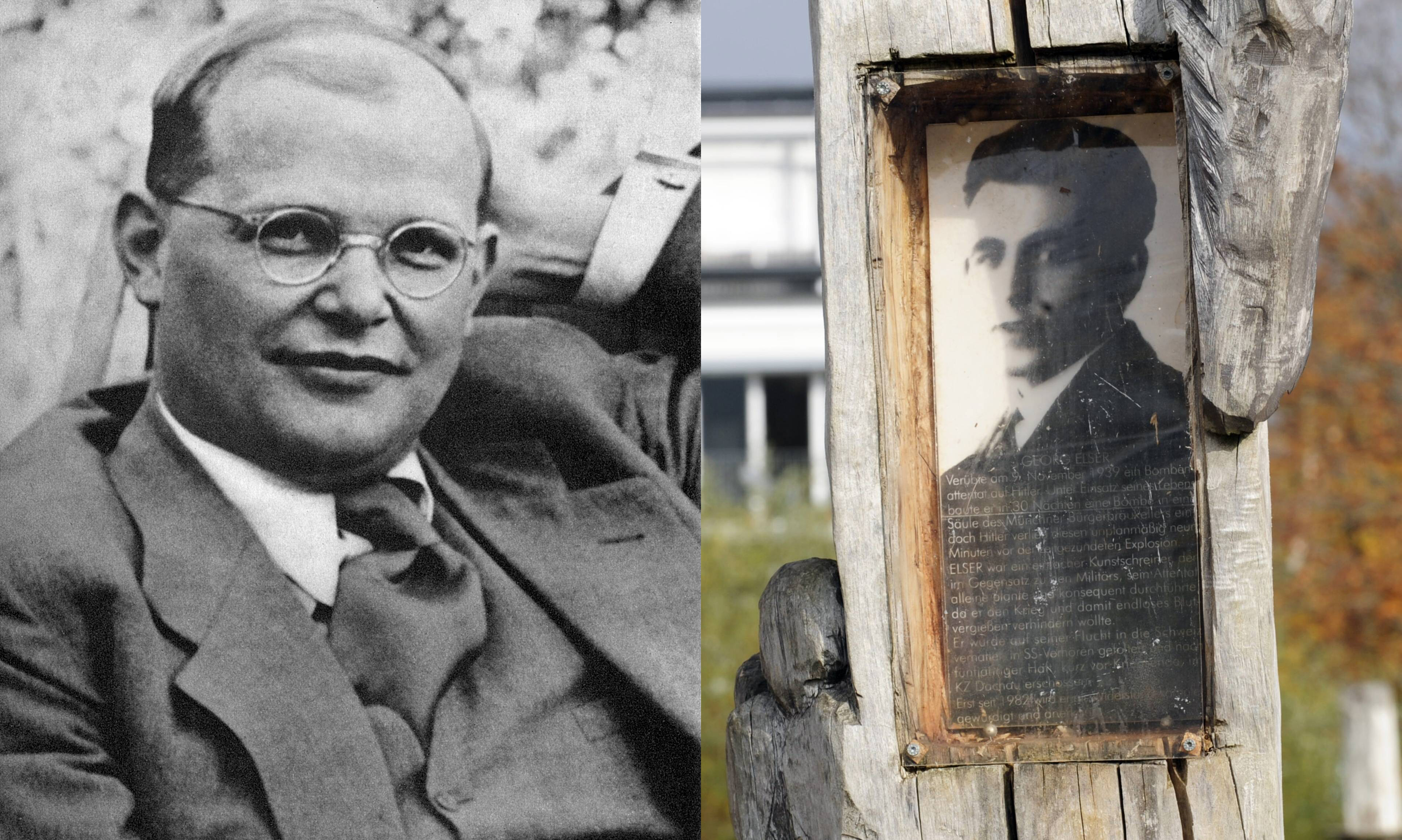 Auf Befehl Hitlers ermordet: Dietrich Bonhoeffer (l.) und Georg Elser