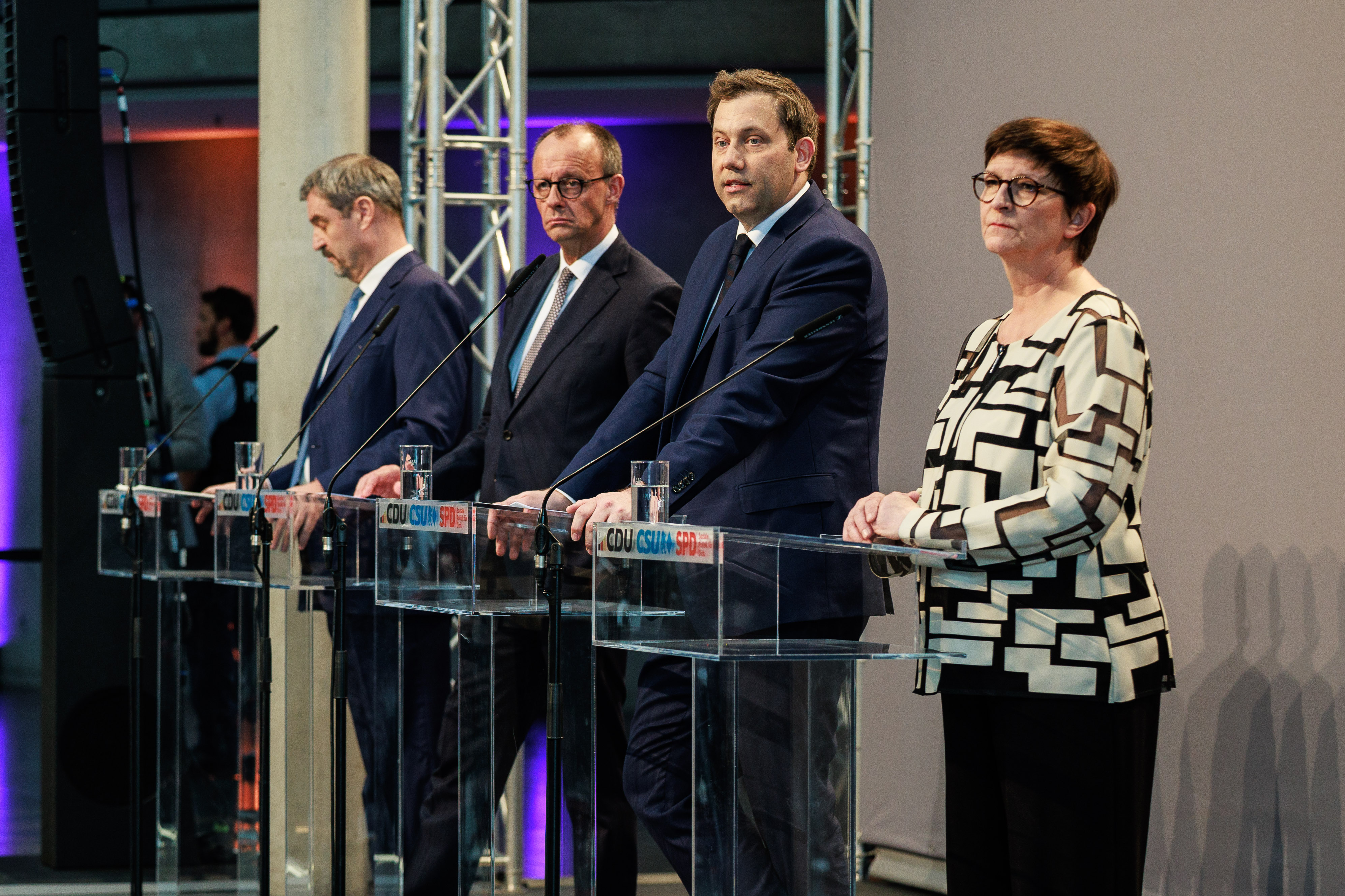 Vorstellung des Koalitionsvertrags am 9. April: CDU, CSU und SPD konnten wichtige Punkte durchsetzen.