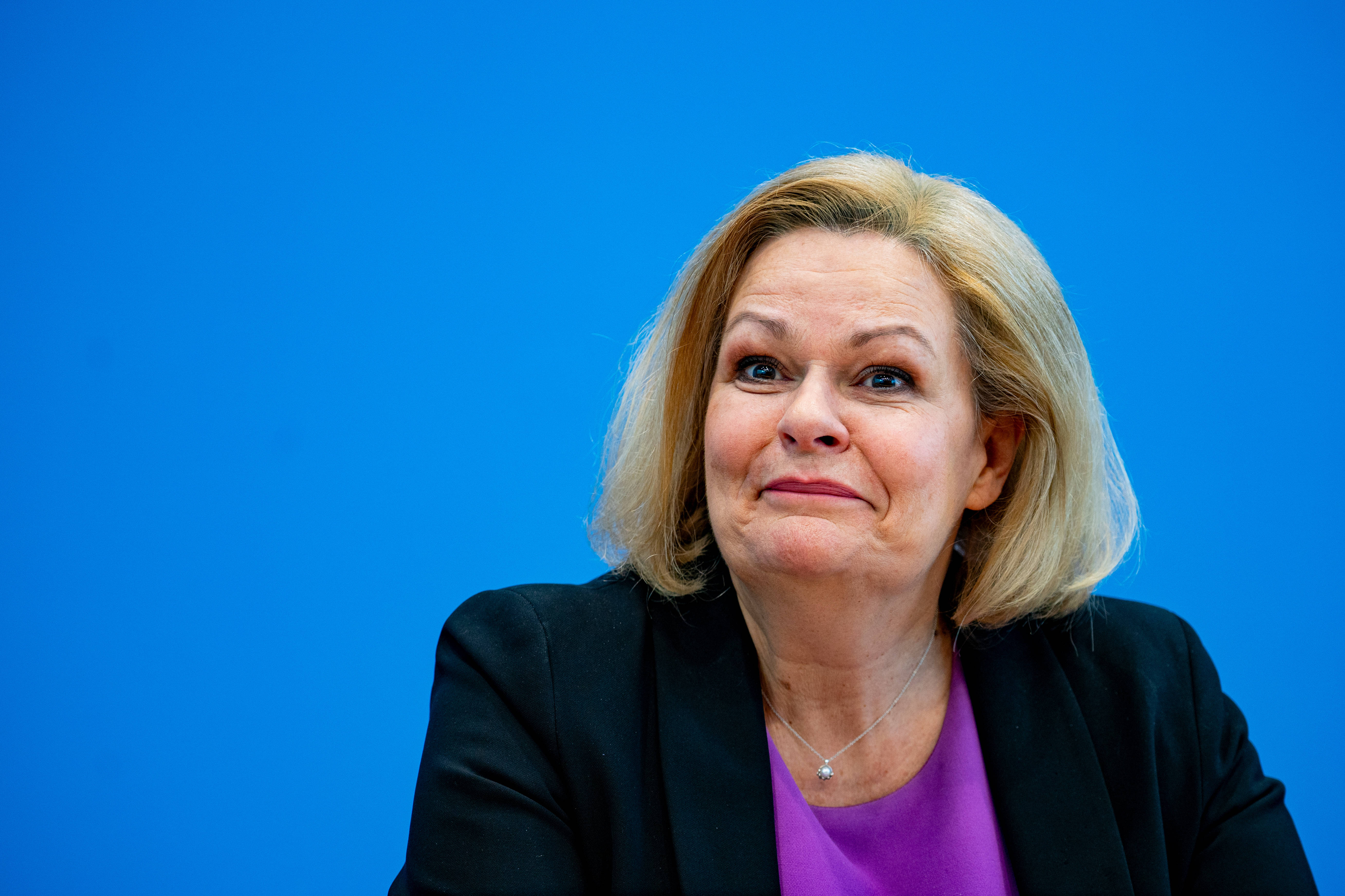 Die scheidende Bundesinnenministerin ist mit ihrer Migrationspolitik zufrieden.