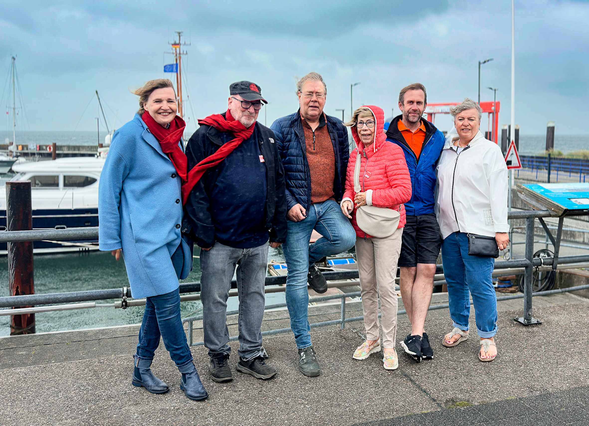 Mitgleider des SPD-Ortsvereins List auf Sylt