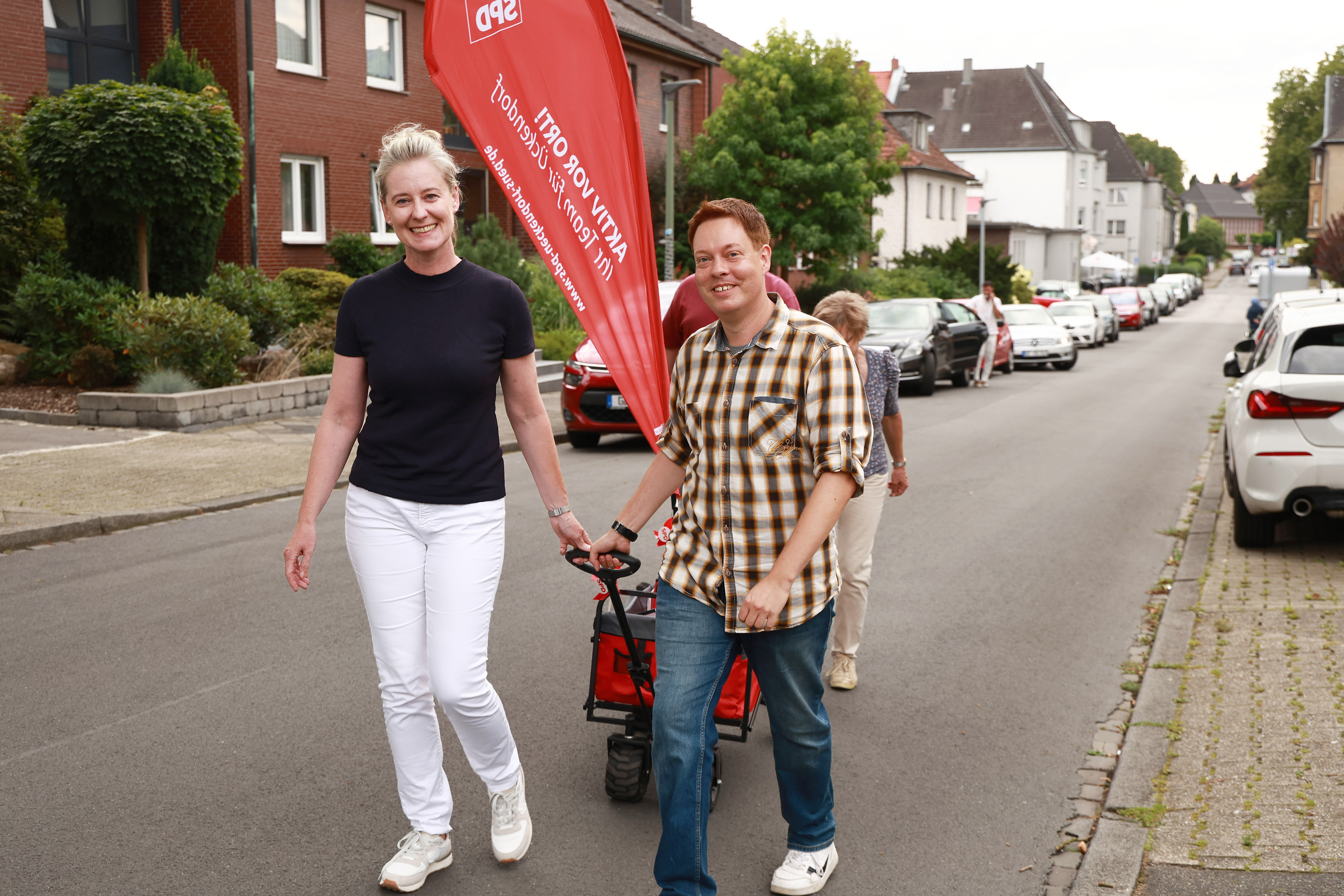 Uli Jacob ist SPD-Stadtratskandidat im Stadtteil Ückendorf und unterstützt Andrea Henze.