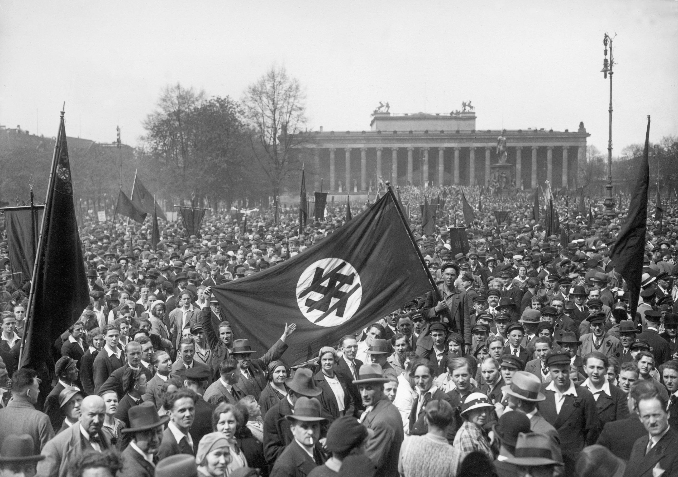Demonstration der SPD im Berliner Lustgarten