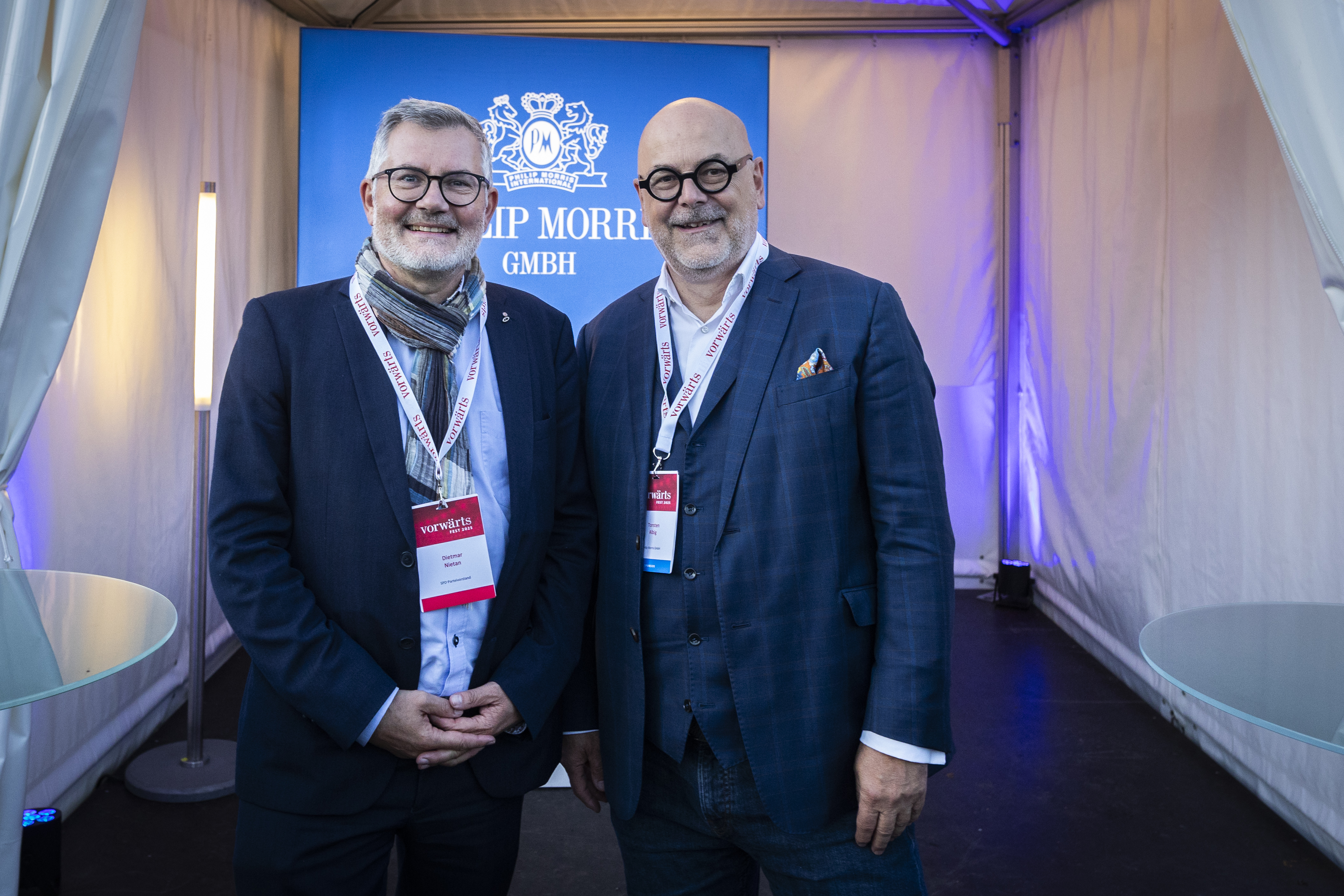 Dietmar Nietan und Torsten Albig