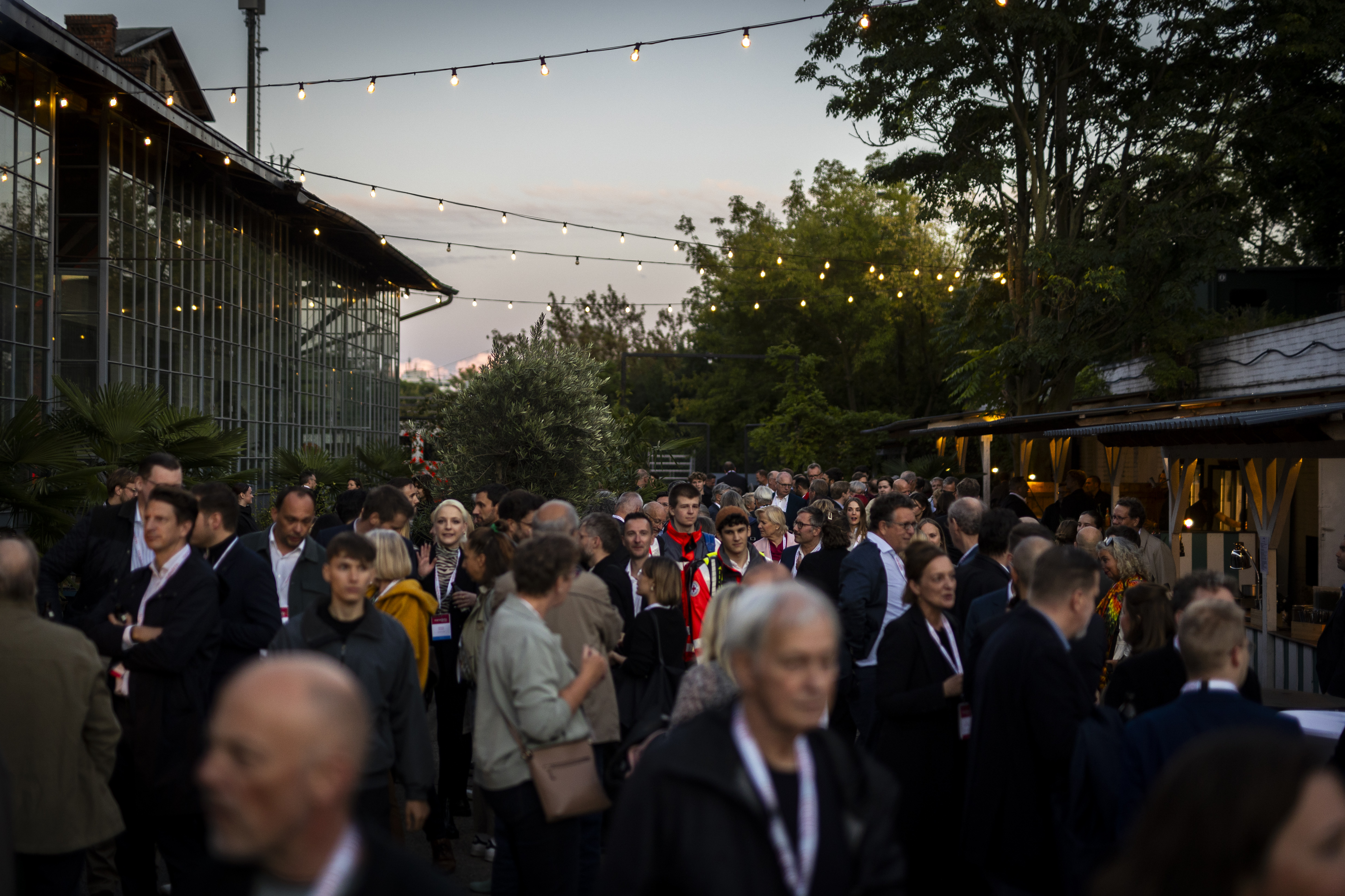 Entspannte Abendstimmung auf dem vorwärts-Fest