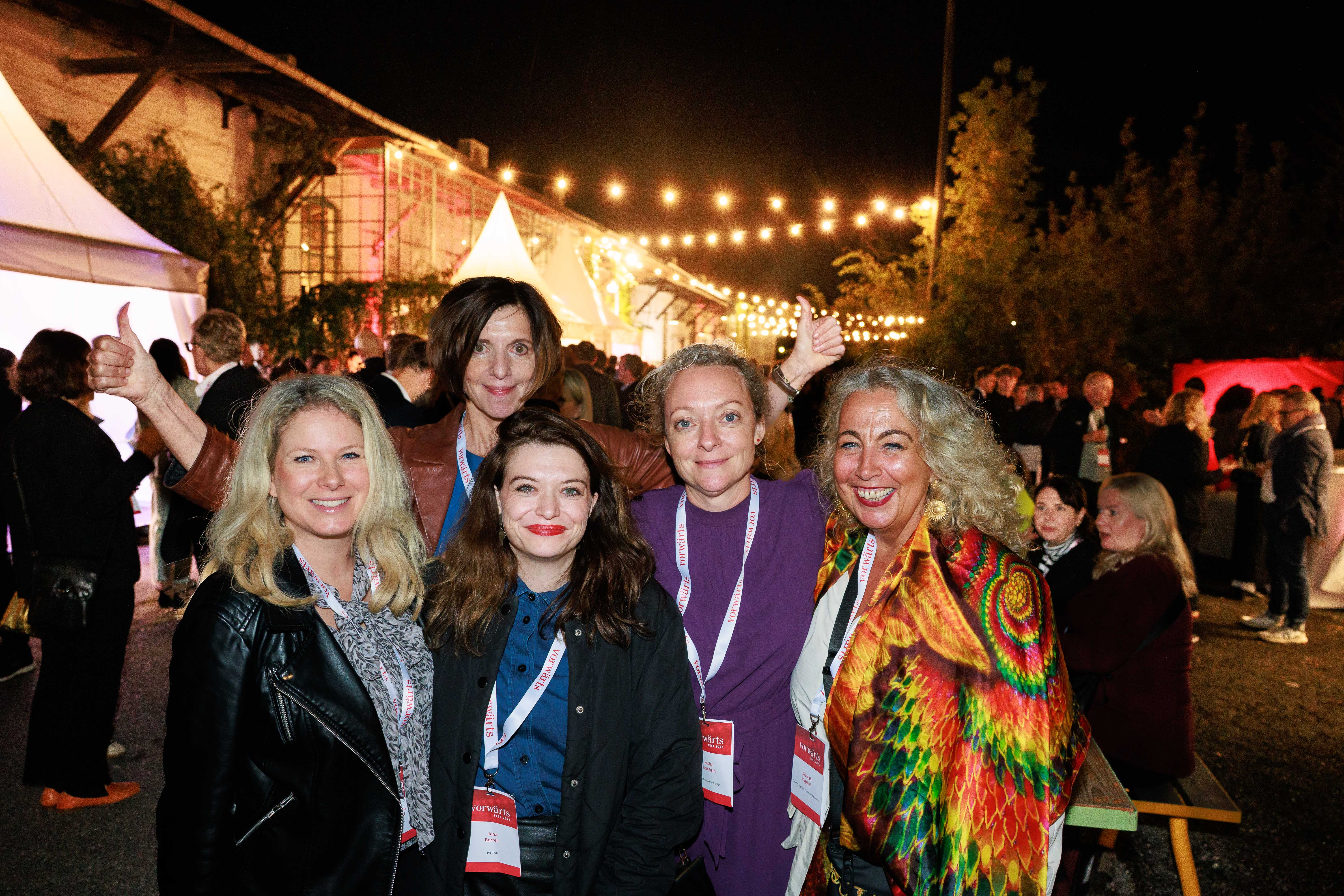 Natascha Sagorski, Jutta Allmendinger, Jana Bertels, Nadine Heselhaus, Deborah Ruggieri