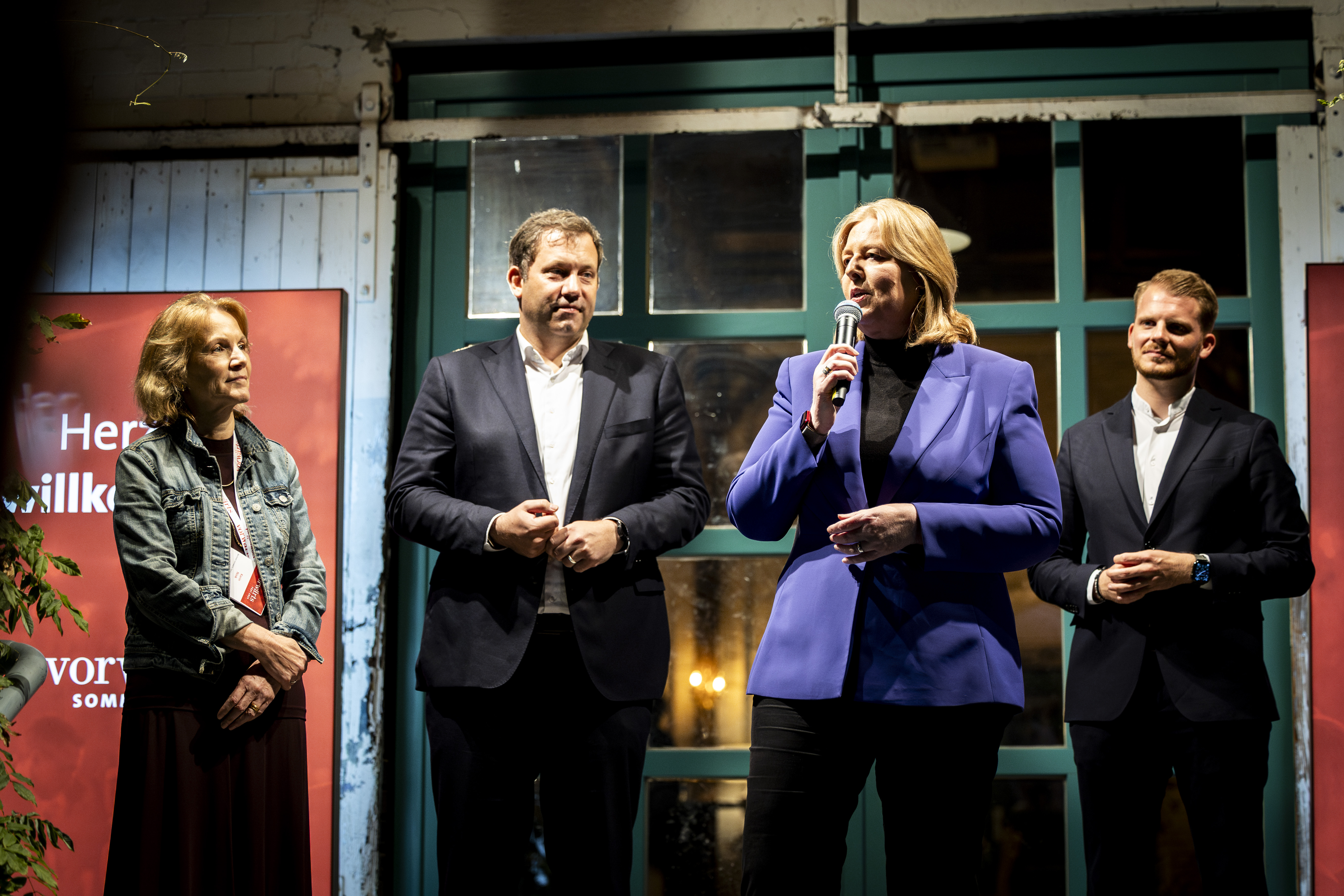 Karin Nink, Lars Klingbeil, Bärbel Bas, Tim Klüssendorf