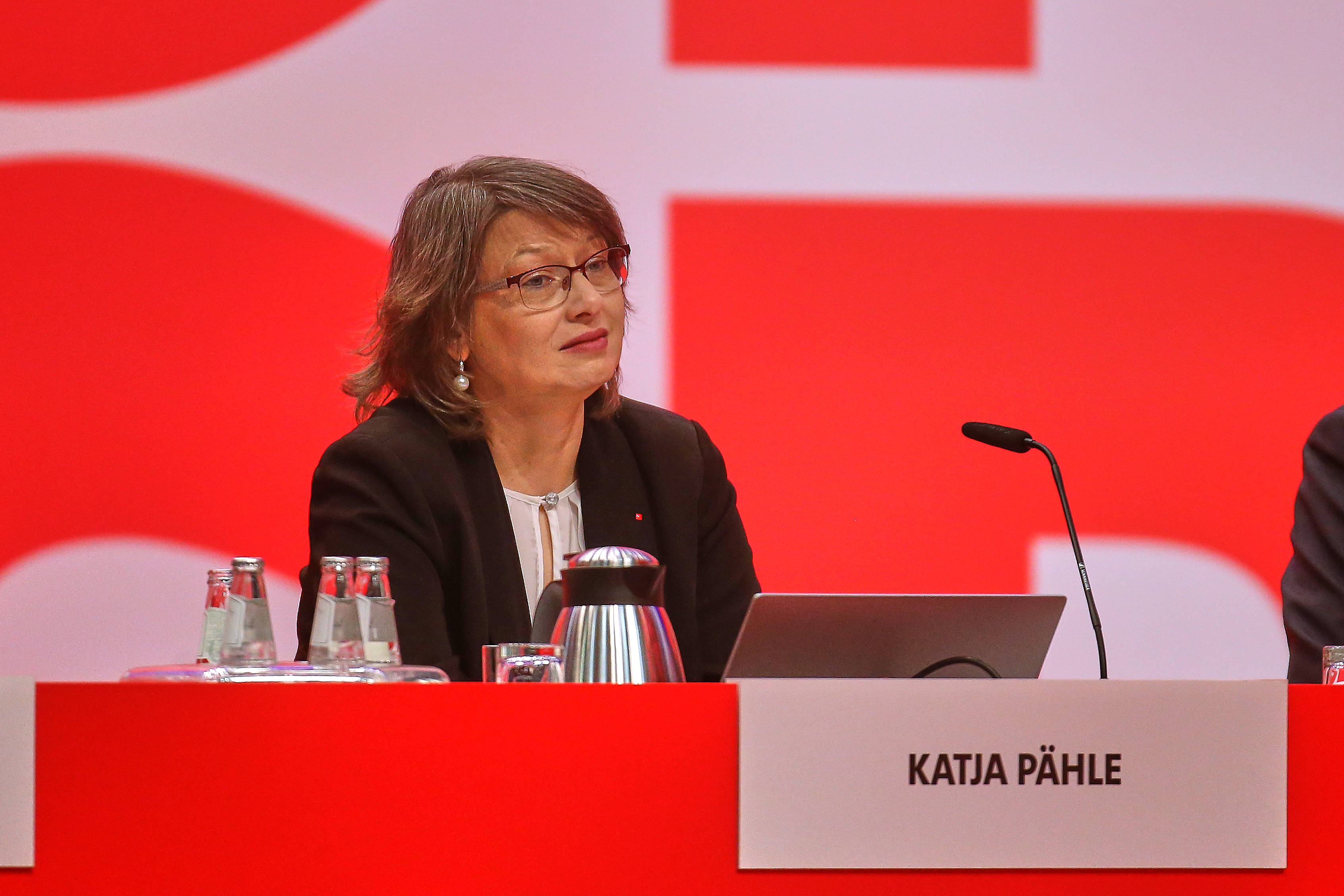 Katja Pähle auf dem SPD-Bundesparteuitag