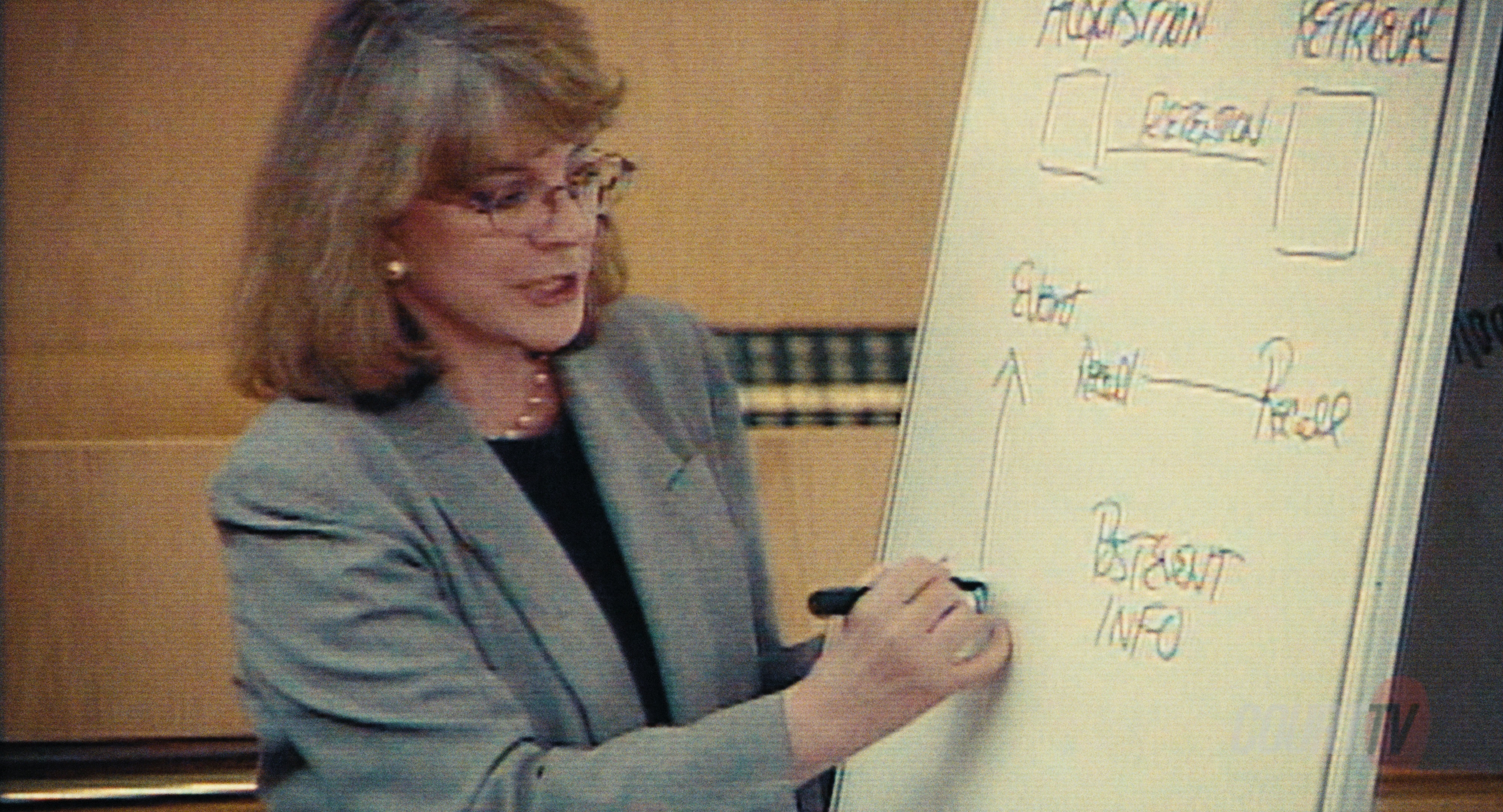 Szene mit Elizabeth Loftus im Film "Memory Wars"