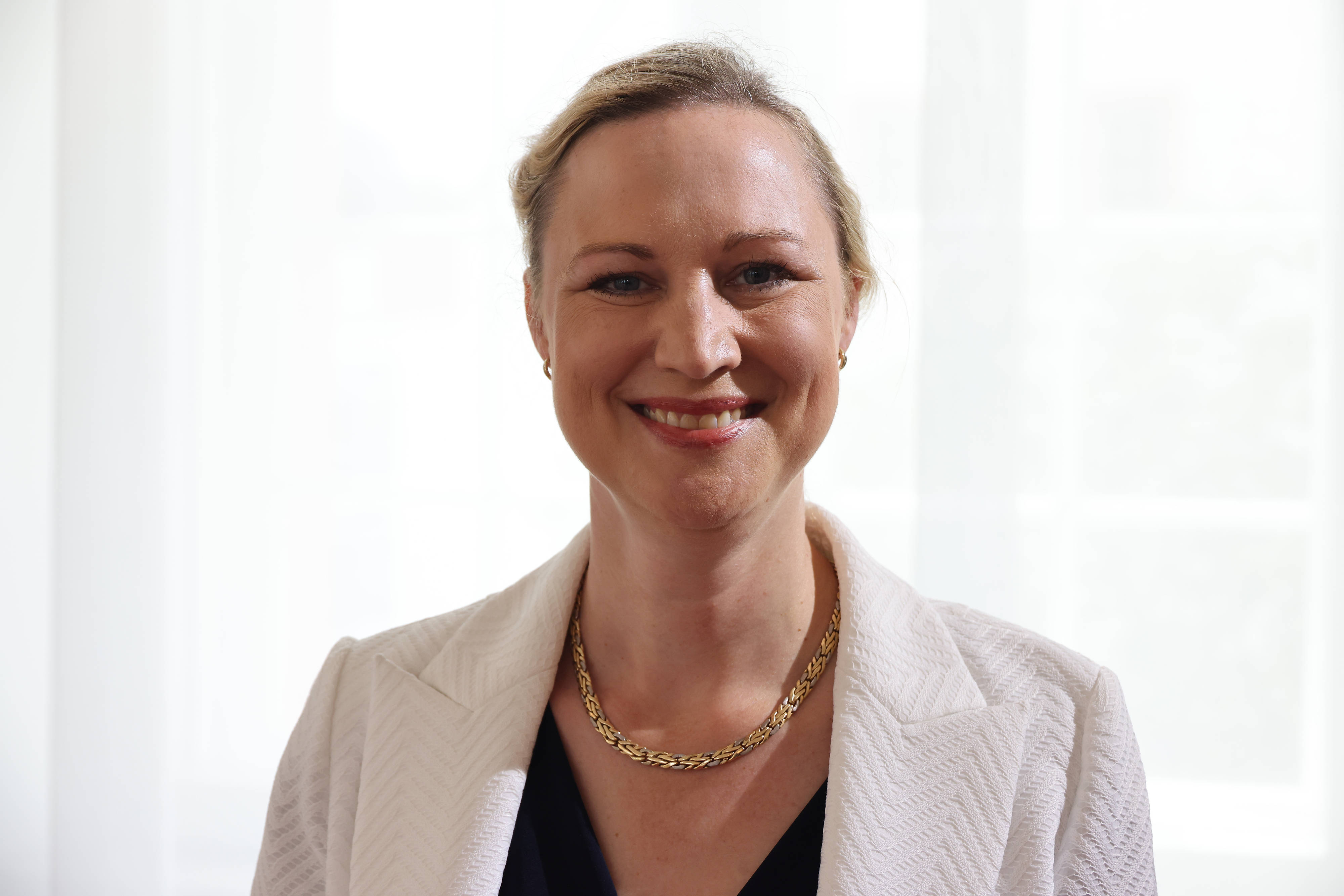 Dörte Schall ist Ministerin für Arbeit, Soziales, Transformation und Digitalisierung in Rheinland-Pfalz.