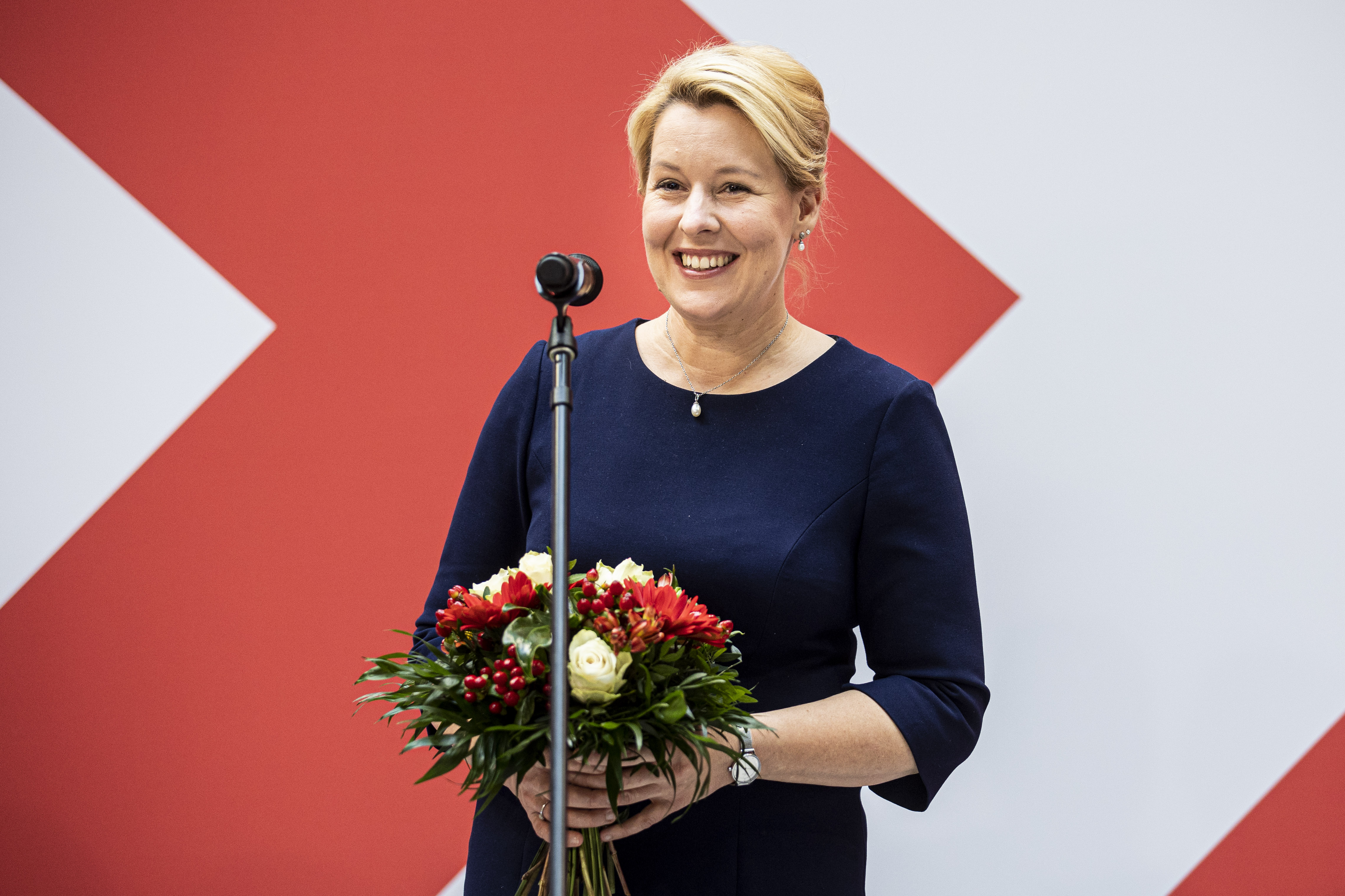 Am Ziel: Franziska Giffey ist Regierende Bürgermeisterin von Berlin.