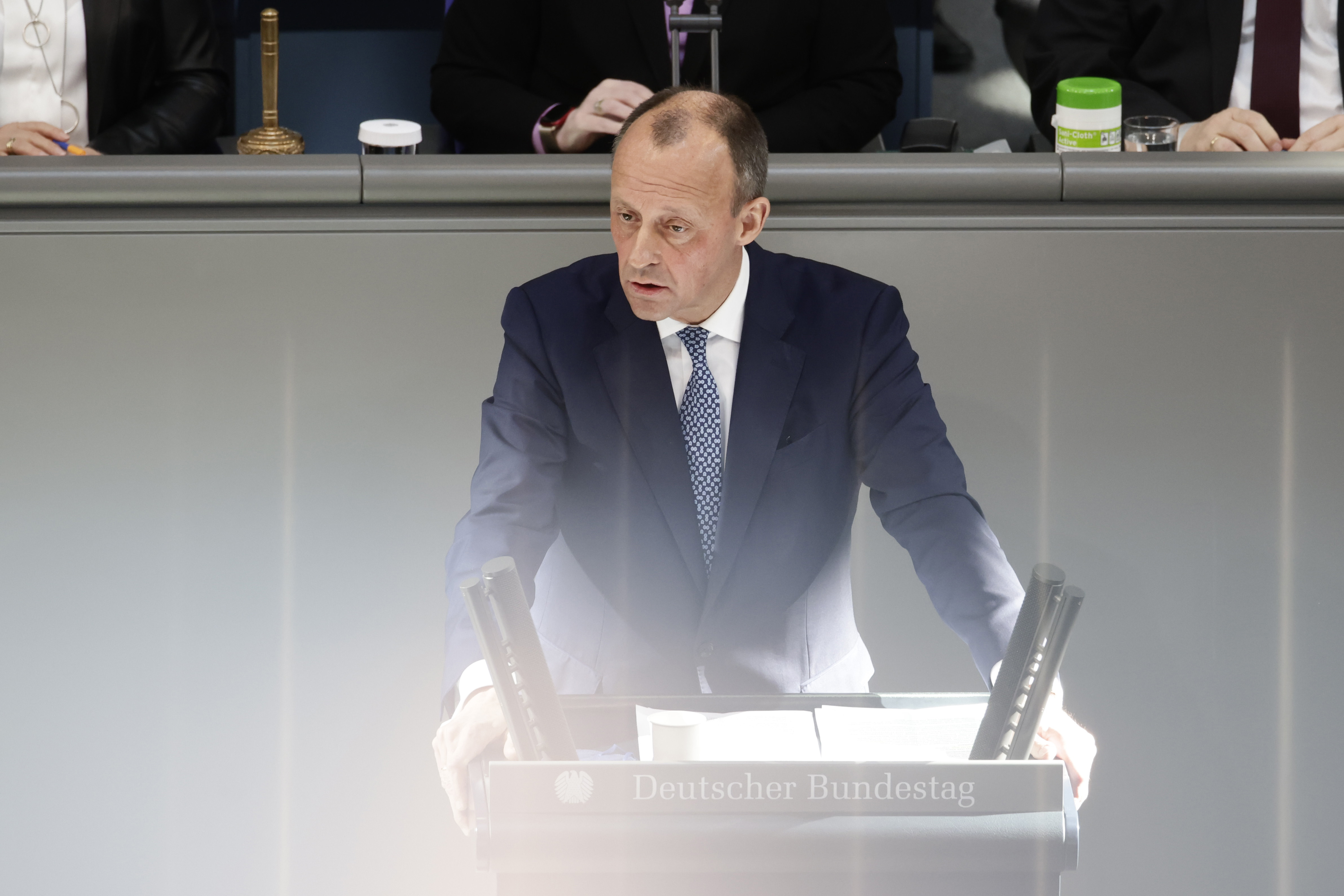 Friedrich Merz ist Fraktionsvorsitzender der CDU/CSU.