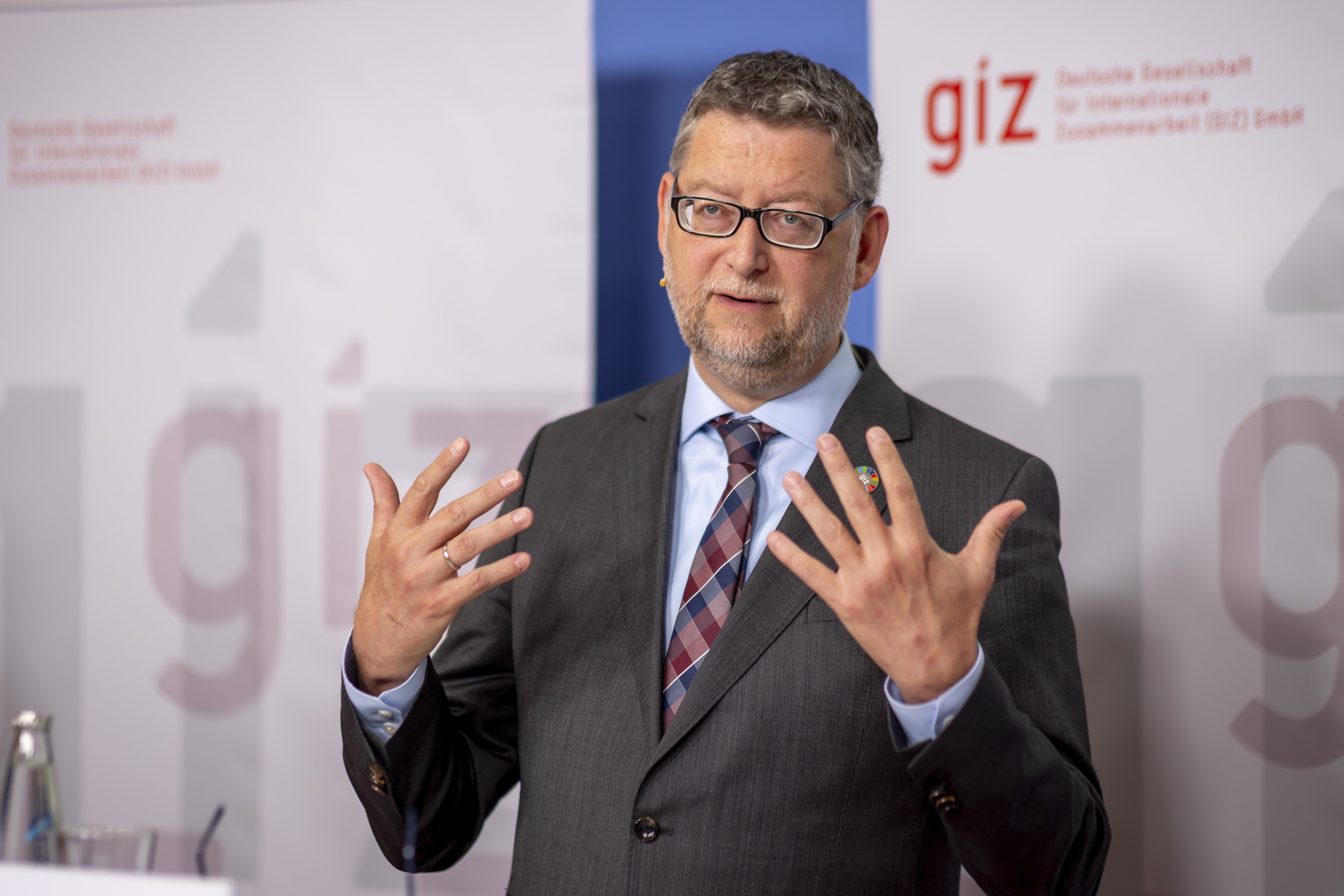 Thorsten Schäfer-Gümbel ist Vorstandssprecher der Deutschen Gesellschaft für Internationale Zusammenarbeit (GIZ).