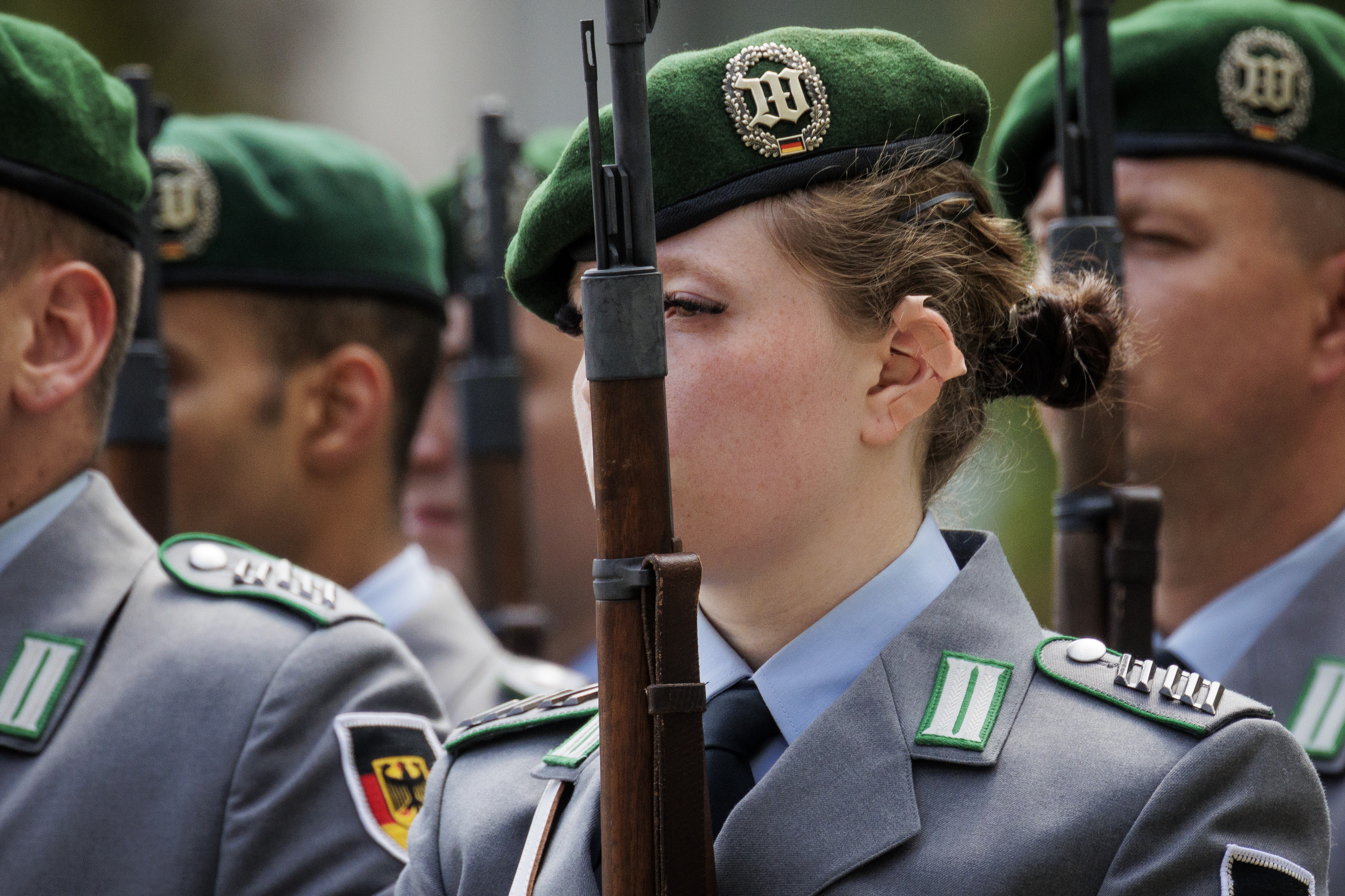Der Frauenanteil in der Bundeswehr liegt 13 Prozent. Ein Gesetzentwurf soll sich ändern